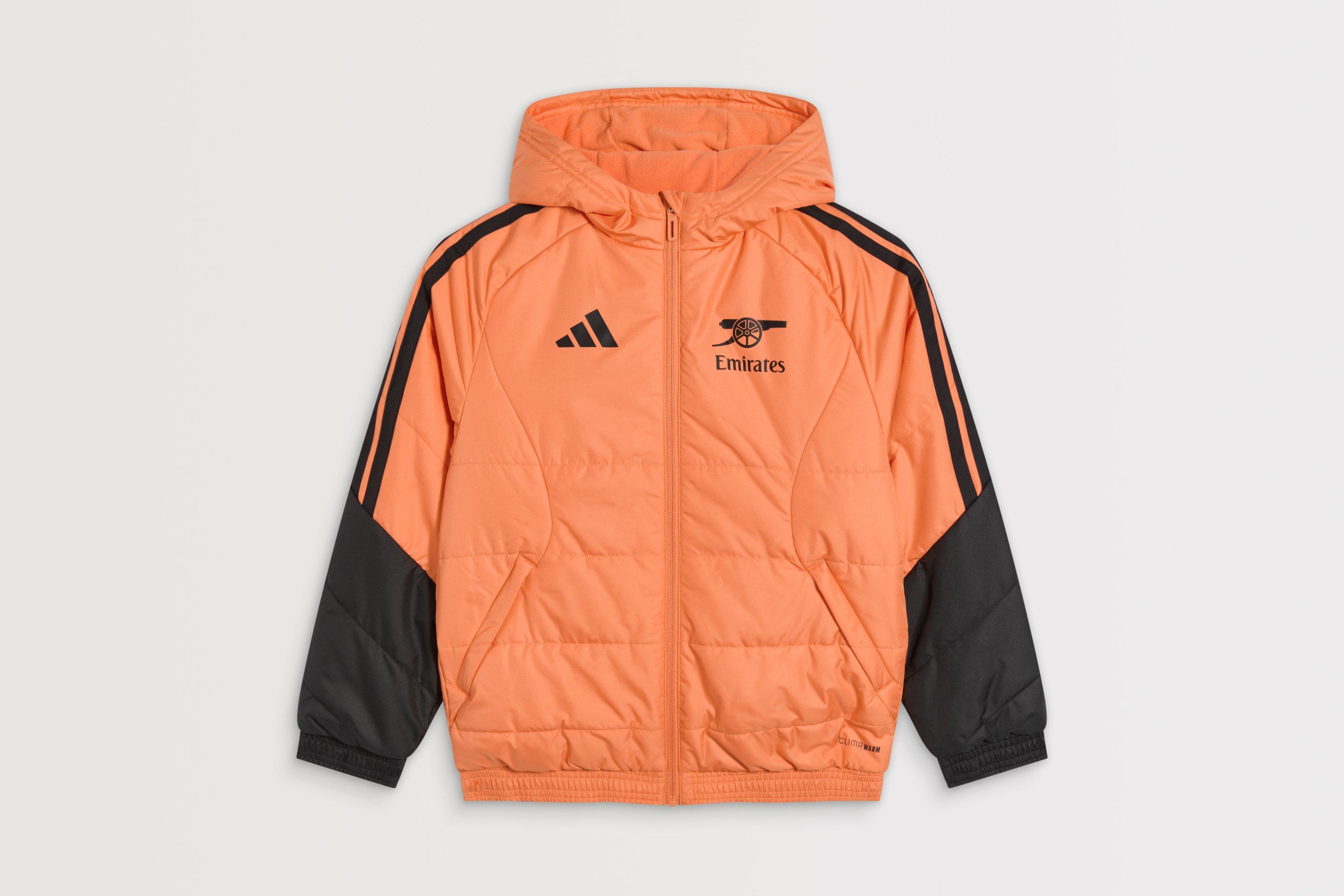 Arsenal adidas Kids 26/27 Orange Training Winter Jacket