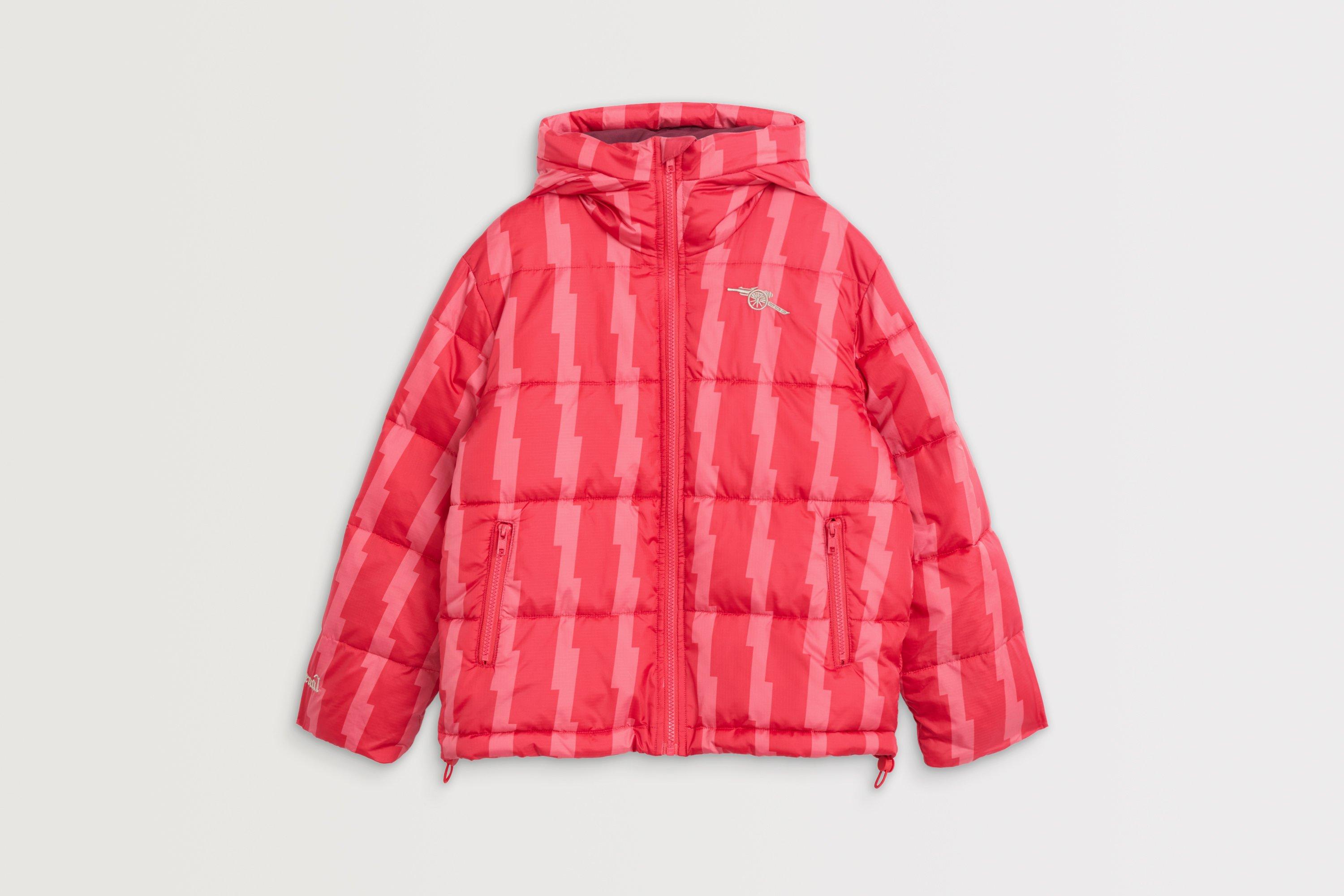 26ssアーセナル　Classics Lightning Bolt Jacket Arsenal Classics Kids Lightning Bolt Puffer Jacket | Official