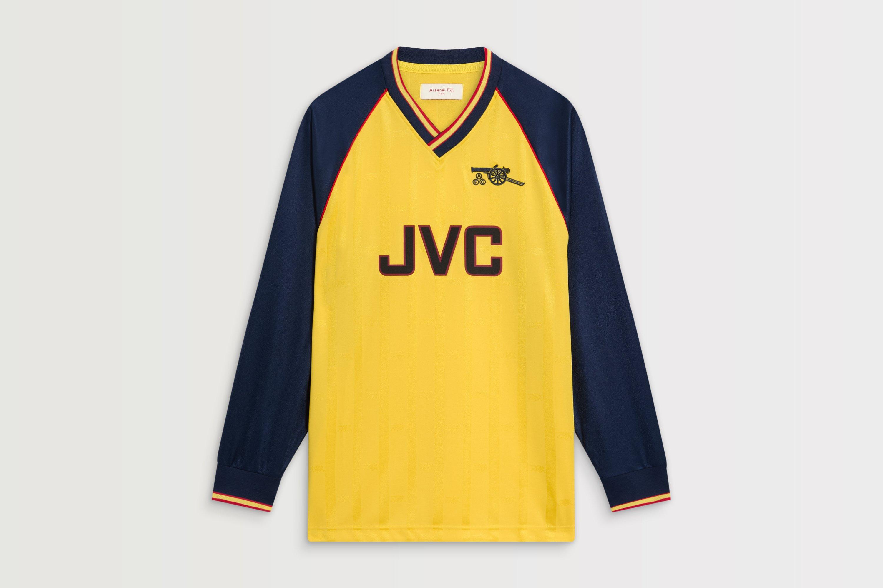 Arsenal Retro 88-89 Away Long Sleeved Shirt | Official Online Store