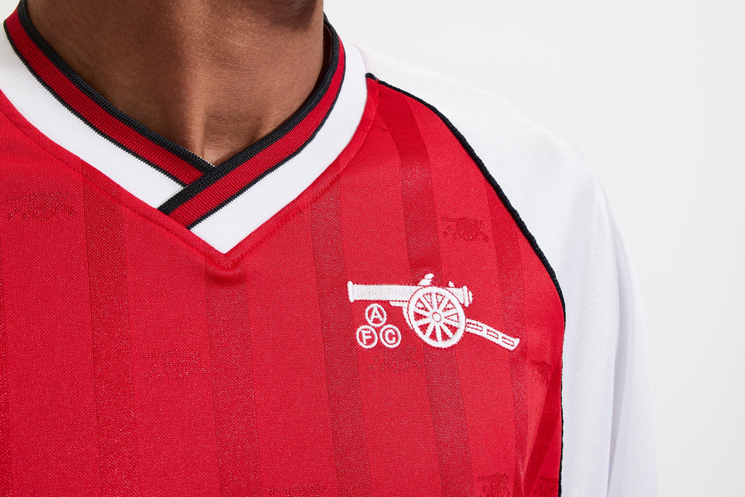Arsenal Retro 88-89 Home Long Sleeved Shirt | Official Online Store