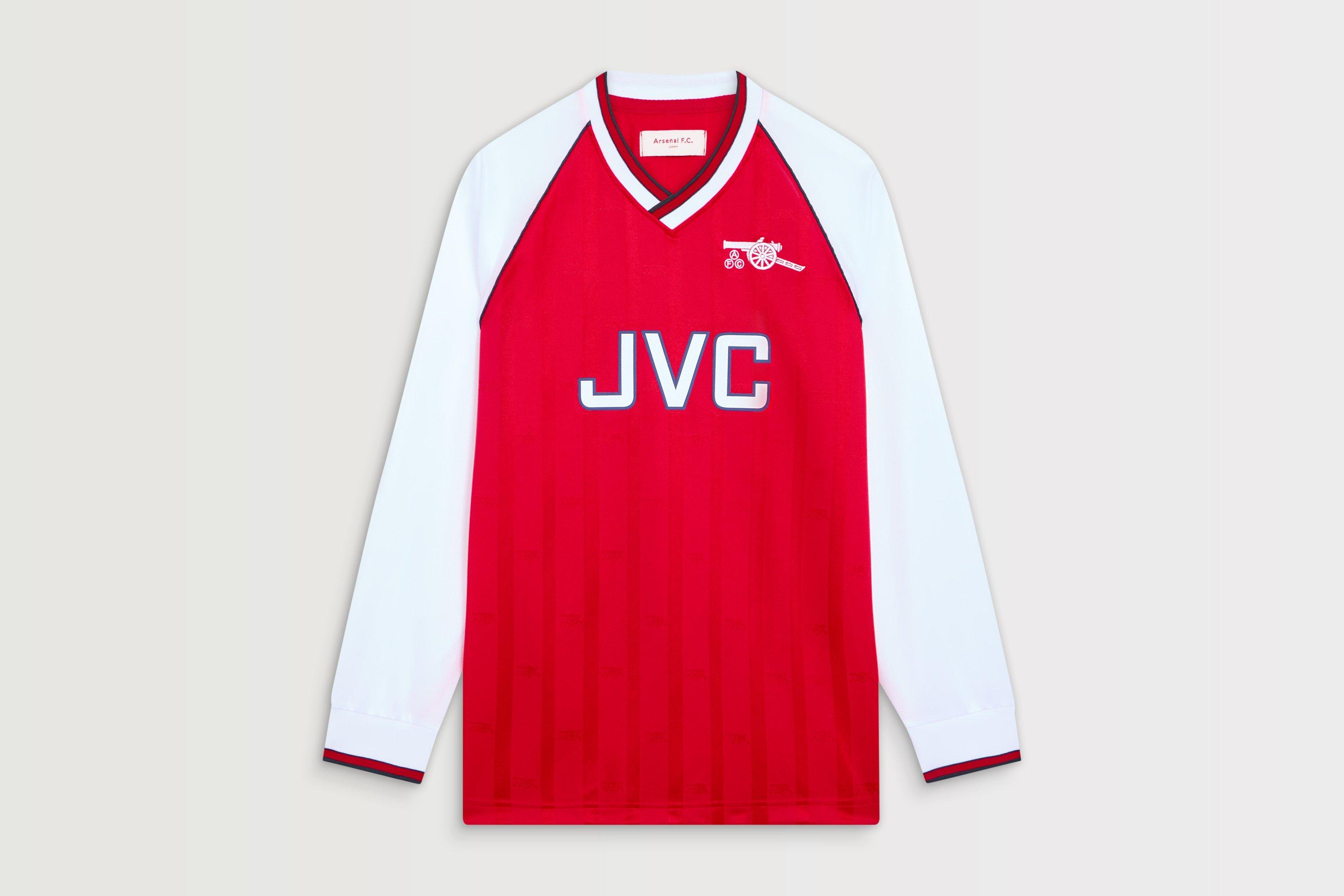 Arsenal Retro 88-89 Home Long Sleeved Shirt | Official Online Store