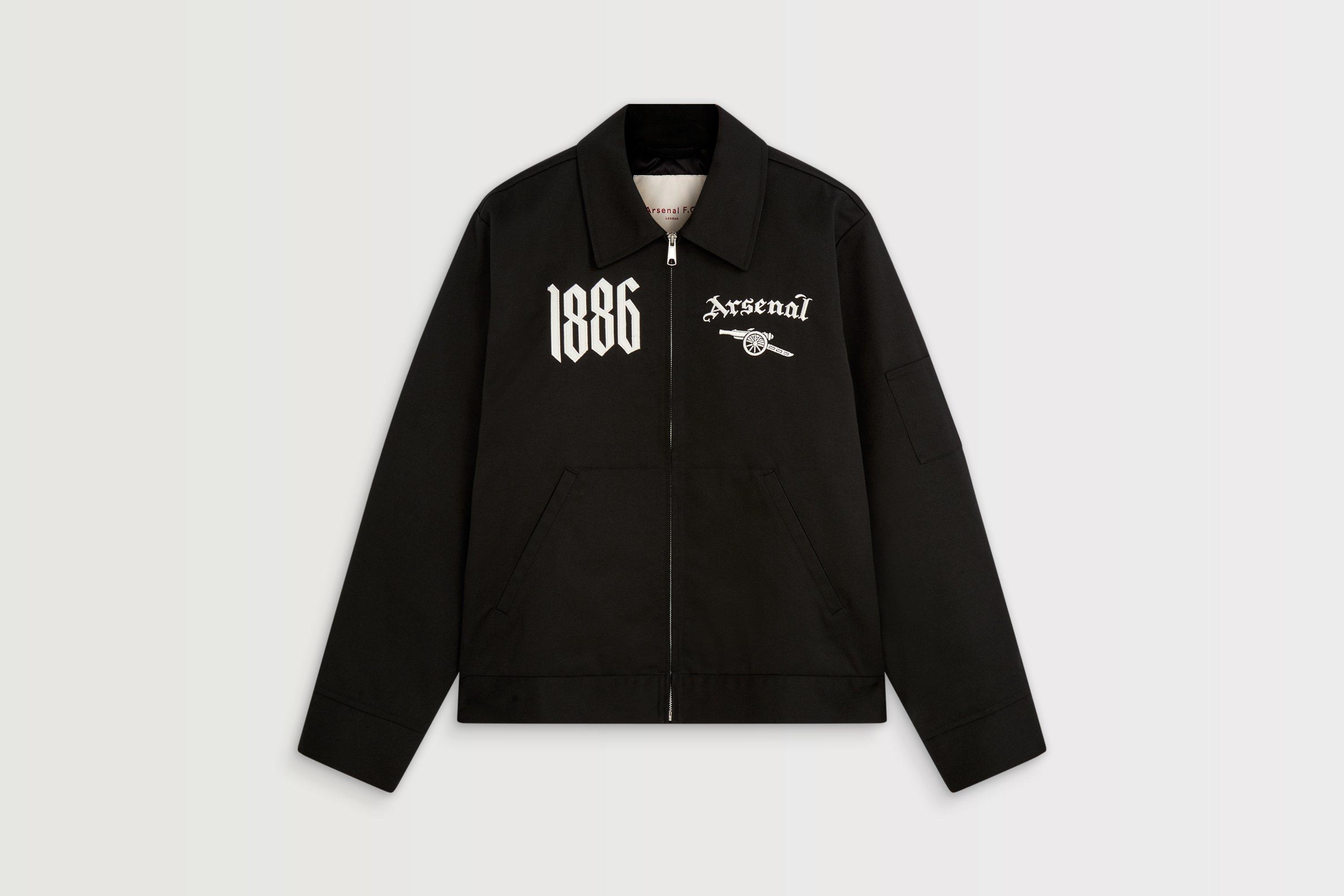 ARSENAI 1886 NORTH LONDON ワークジャケット　アーセナル Arsenal North London Classic Black Field Jacket | Official Online