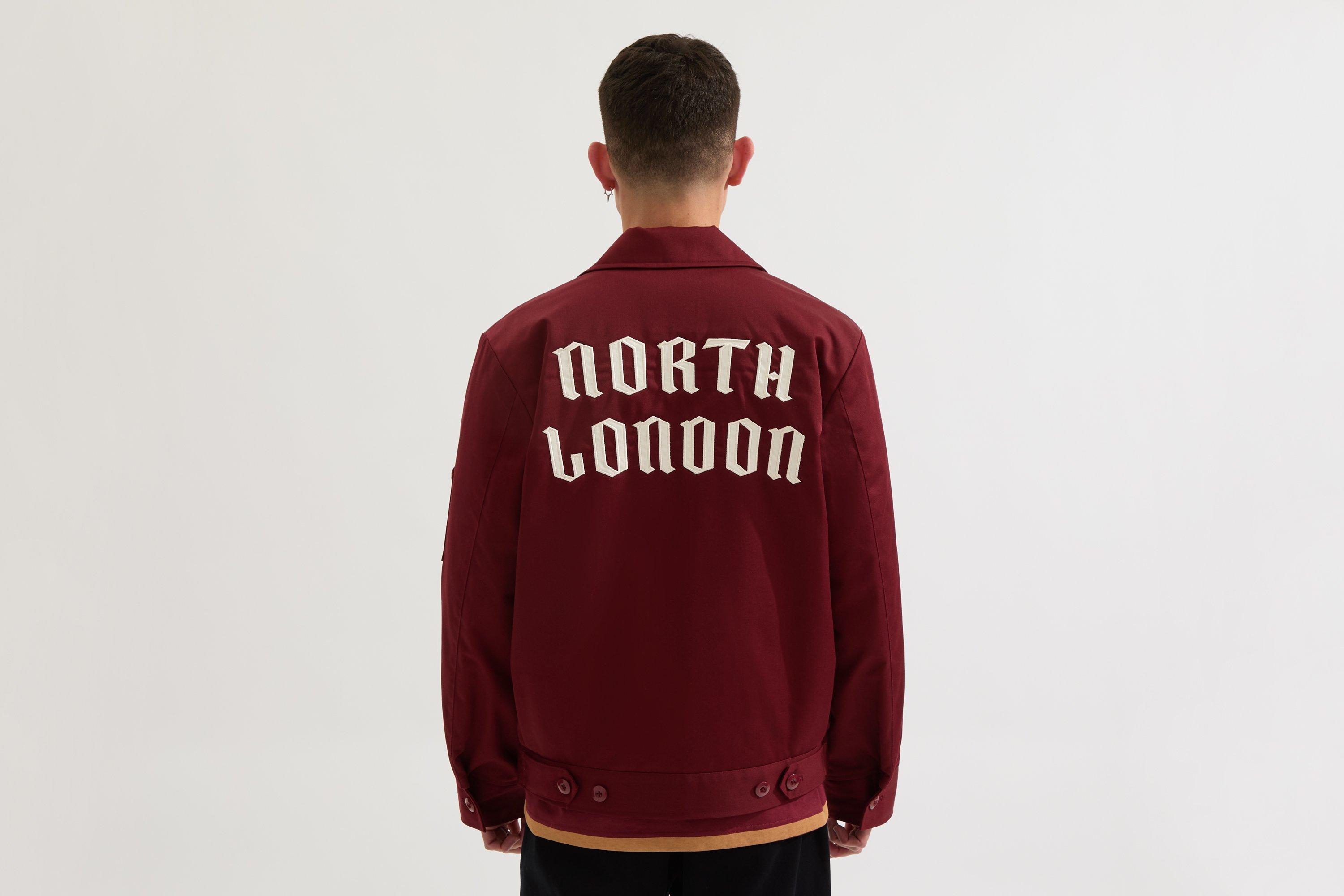 Arsenal North London Classic Burgundy Field Jacket | Official