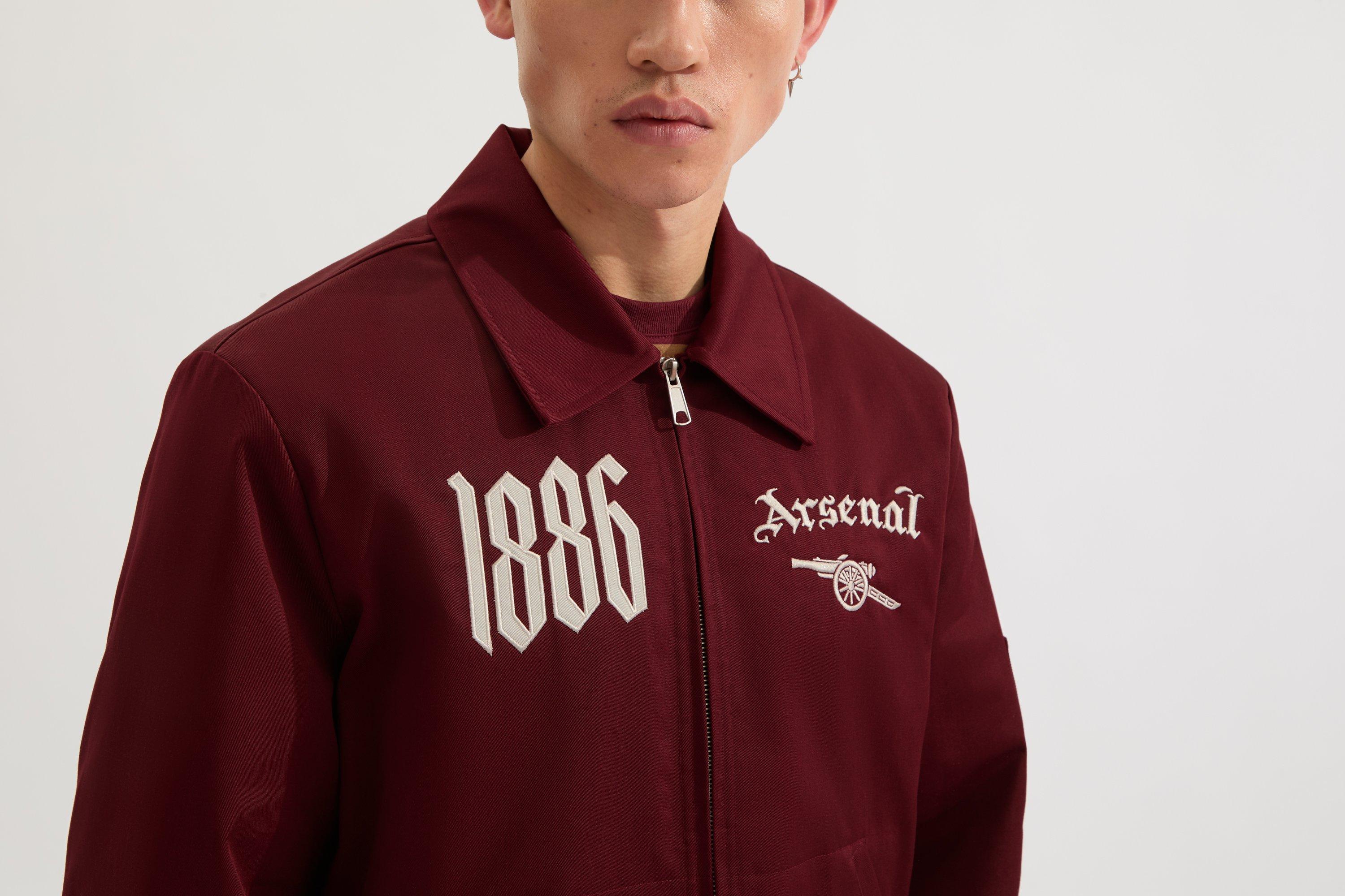 Arsenal North London Classic Burgundy Field Jacket | Official