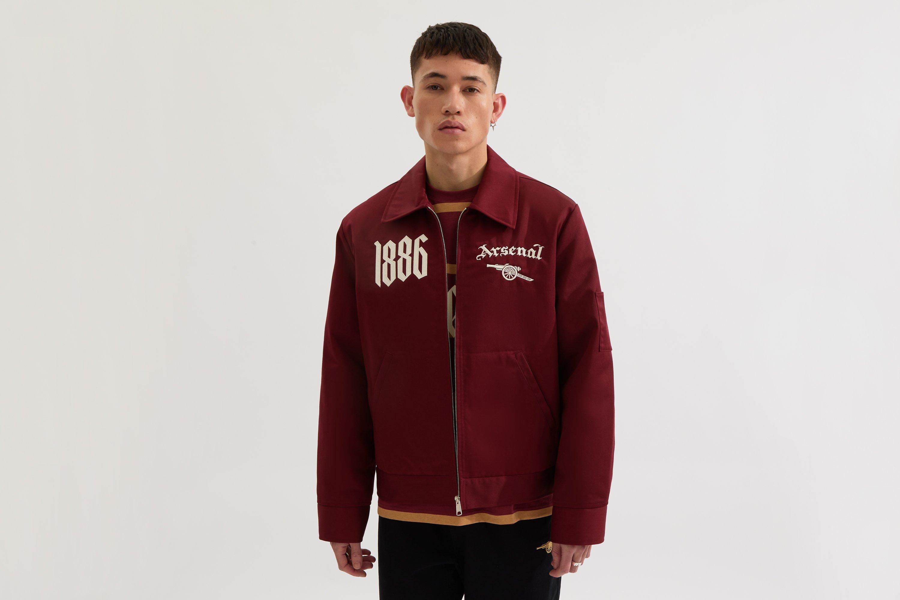 Arsenal North London Classic Burgundy Field Jacket | Official