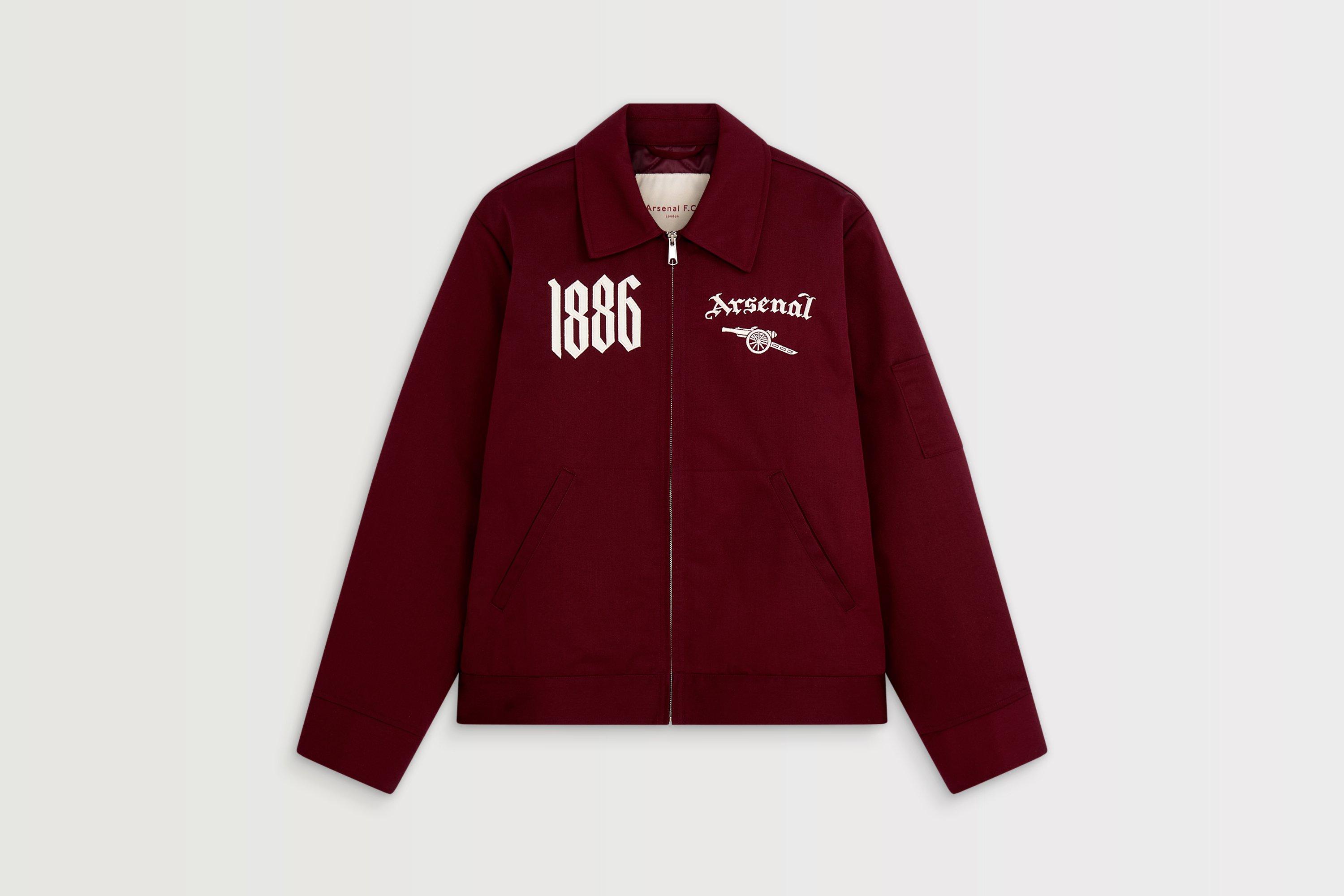 Arsenal North London Classic Burgundy Field Jacket | Official