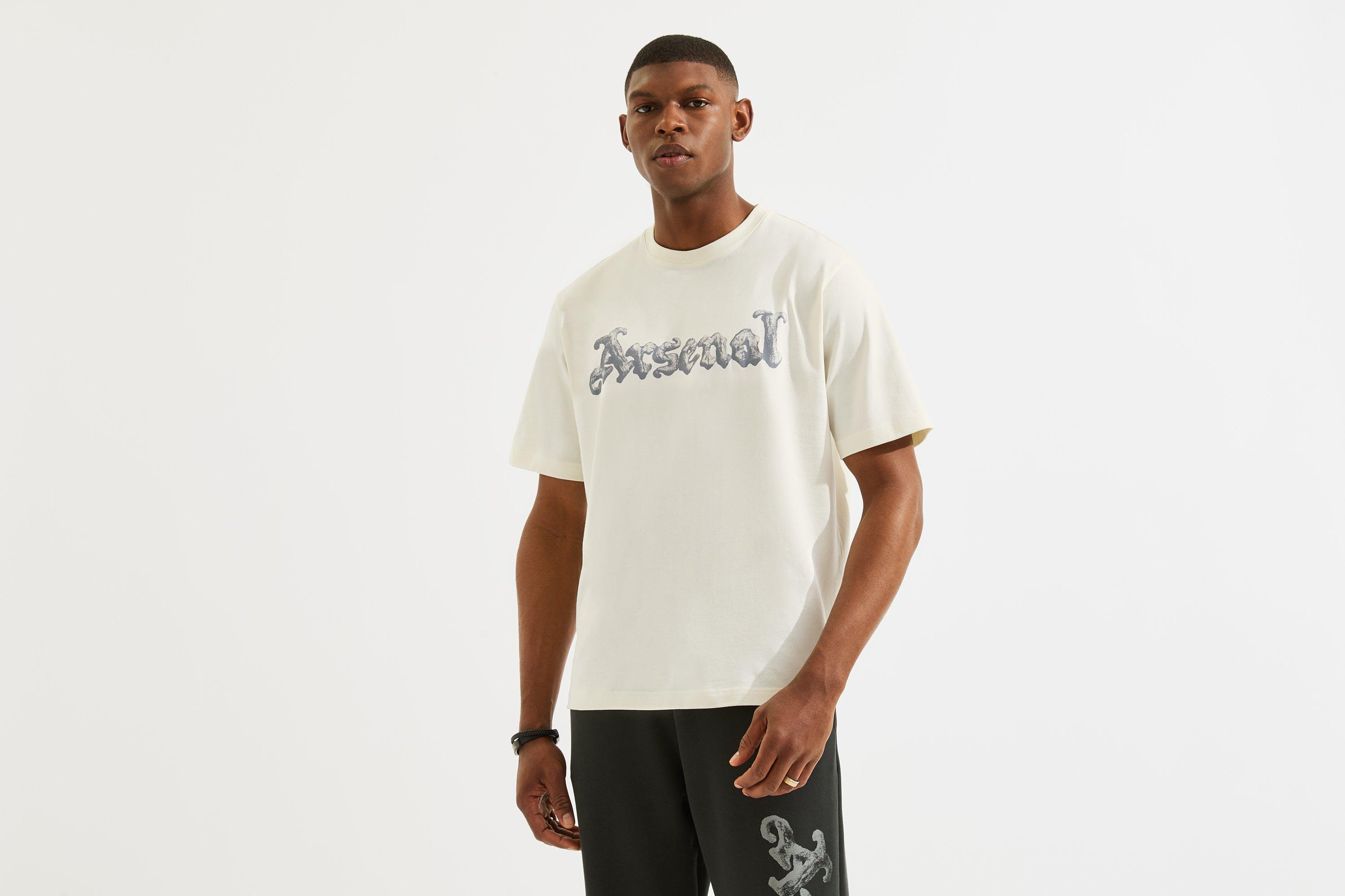 Arsenal N7 White Permanent T-Shirt | Official Online Store