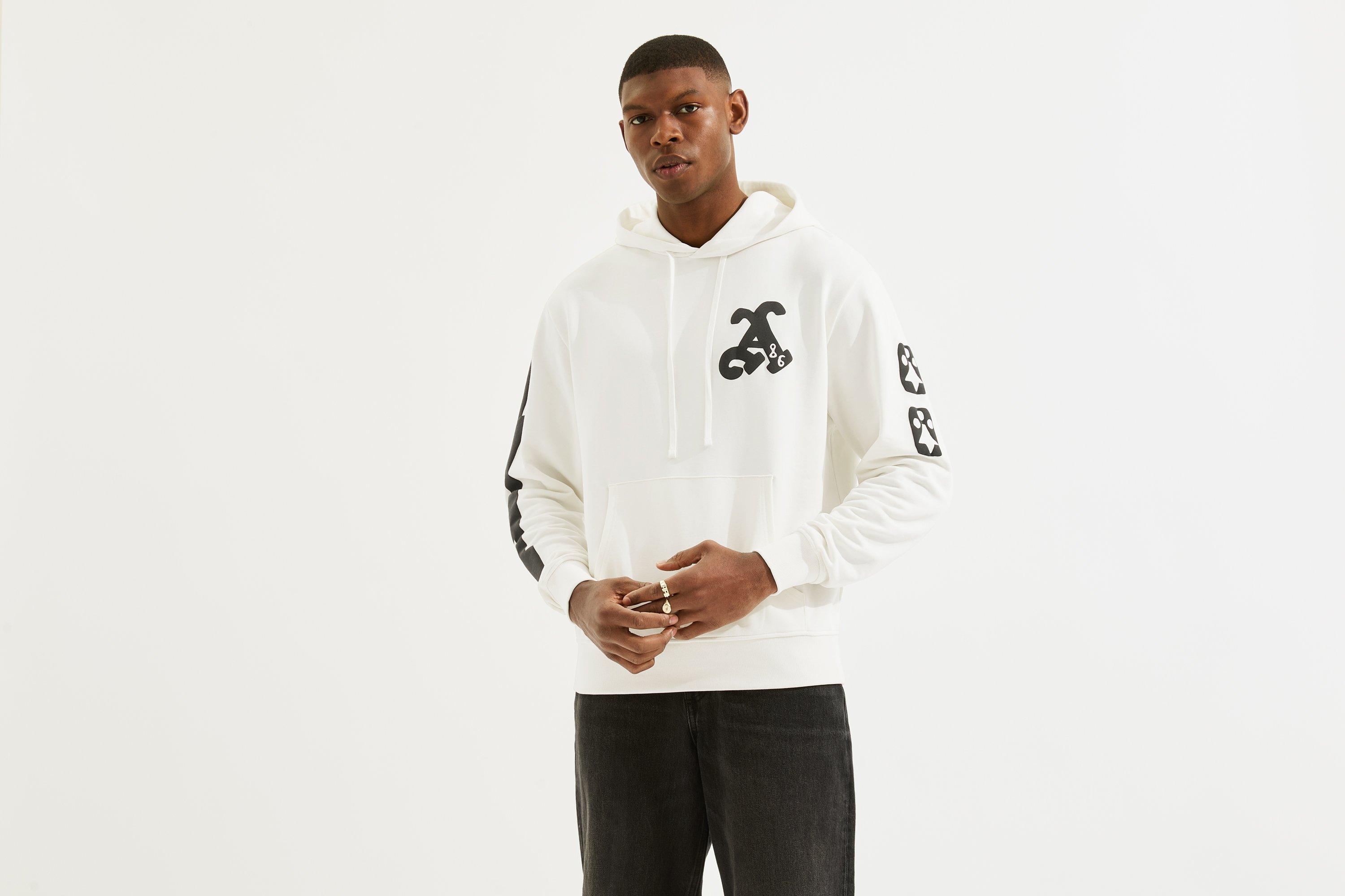 Arsenal N7 White Pre-Historic Hoodie | Official Online Store