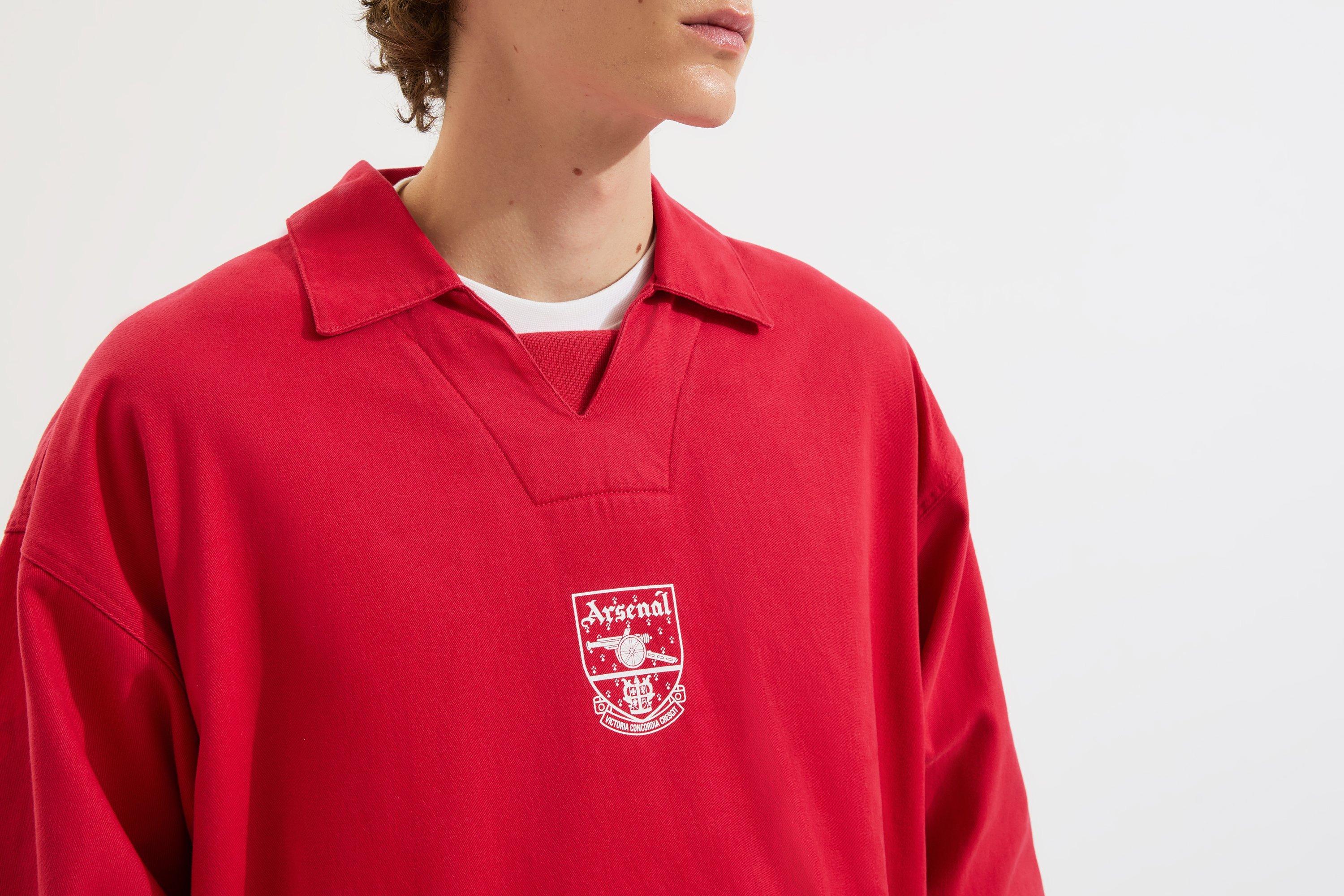 Arsenal Red Concordia Drill Top | Official Online Store