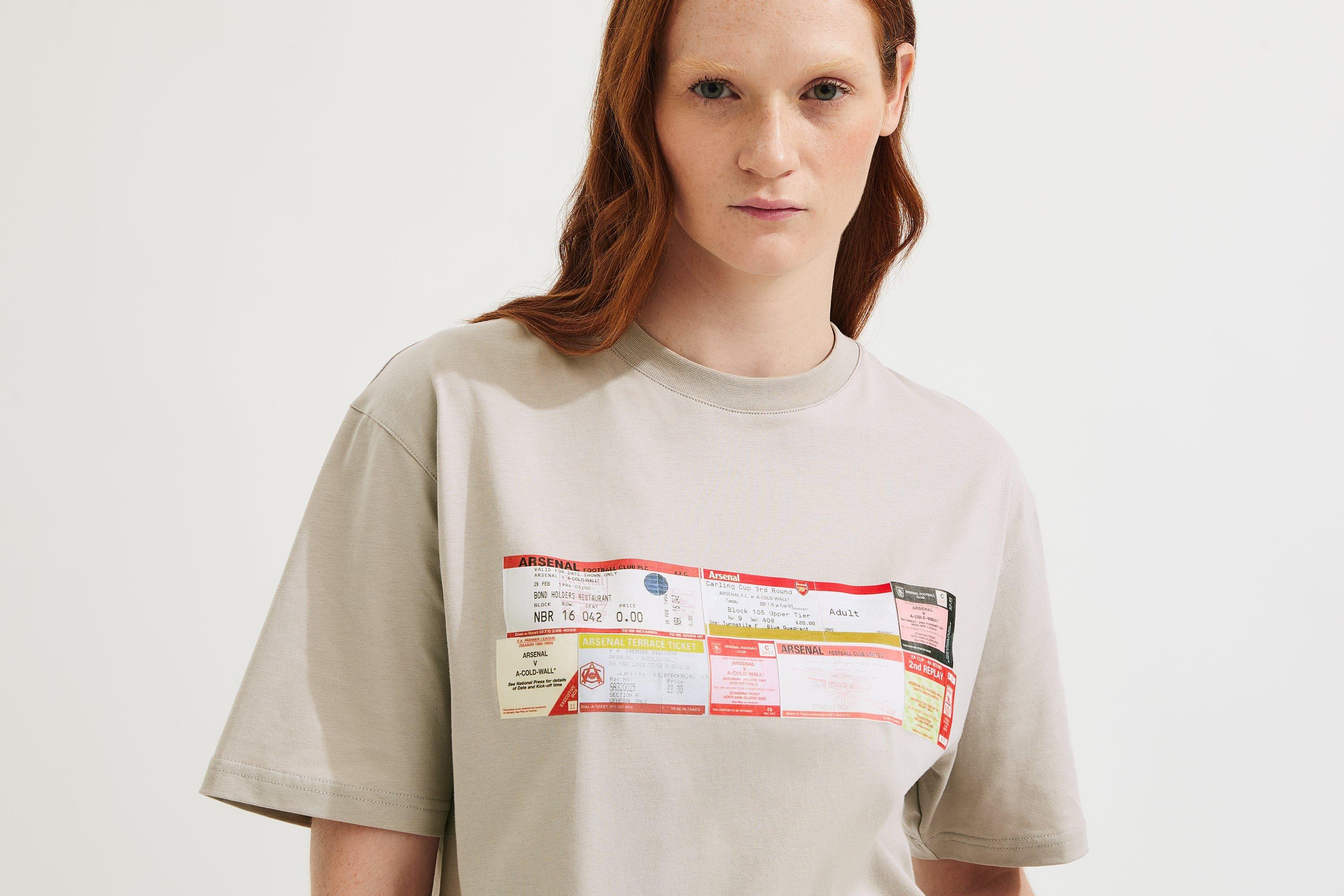 Arsenal x A-Cold-Wall Turnstile T-Shirt | Official Online Store