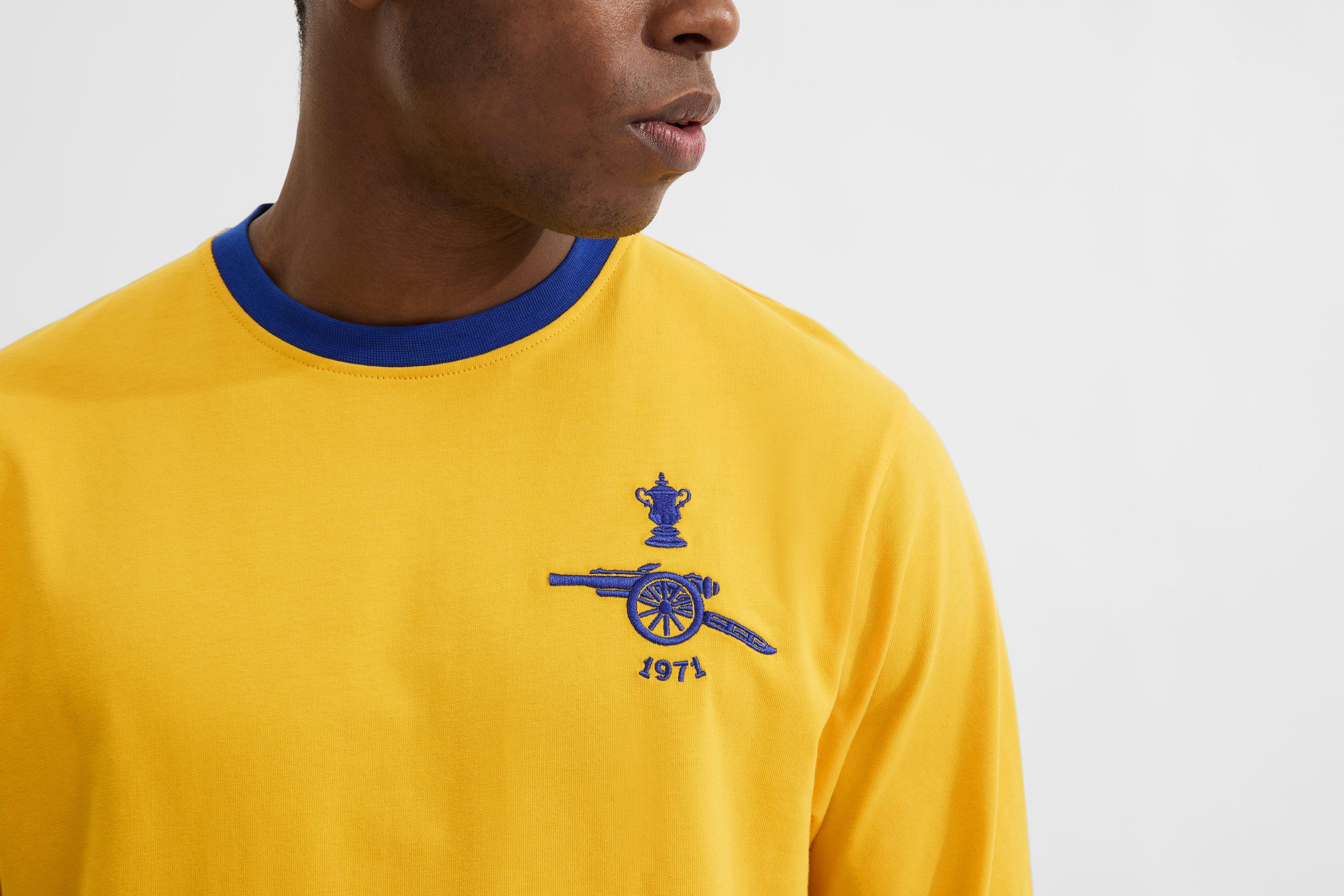 Arsenal Classics 1971 FA Cup Long Sleeved Away Shirt | Official
