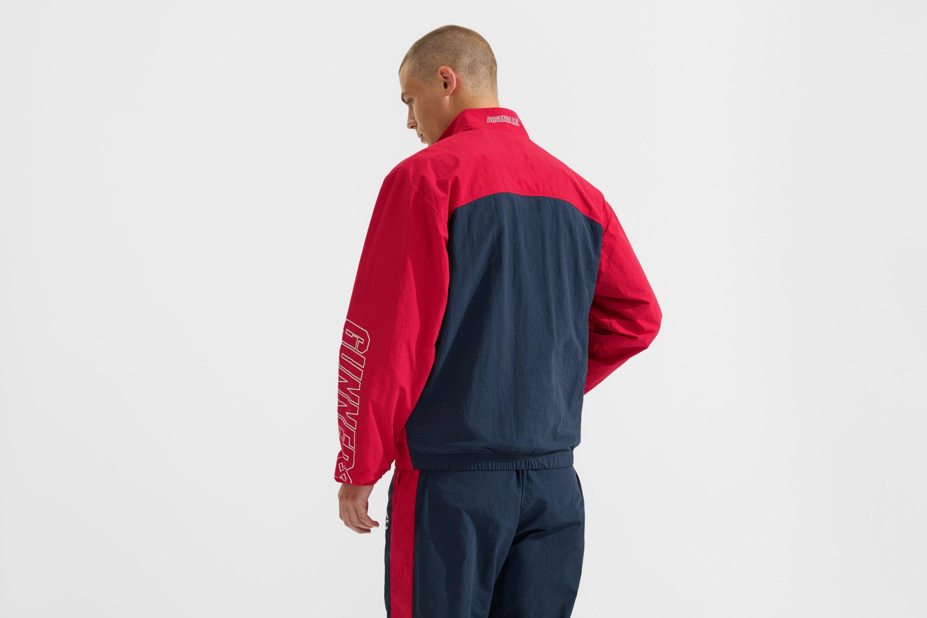 Arsenal Matchday Navy Gunners Track Jacket | Official Online Store