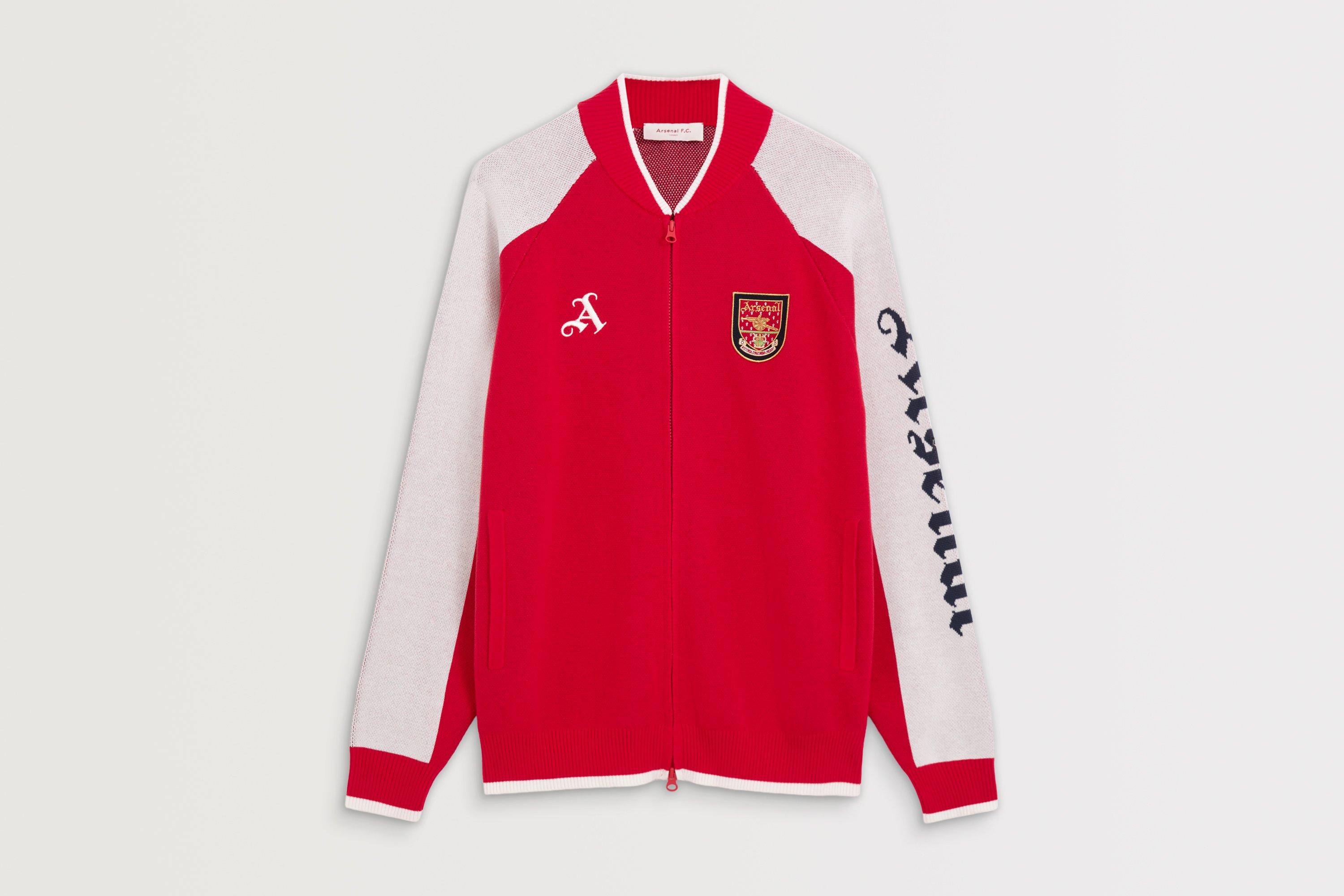 Arsenal Classics 90s Knit Bomber Jacket | Official Online Store