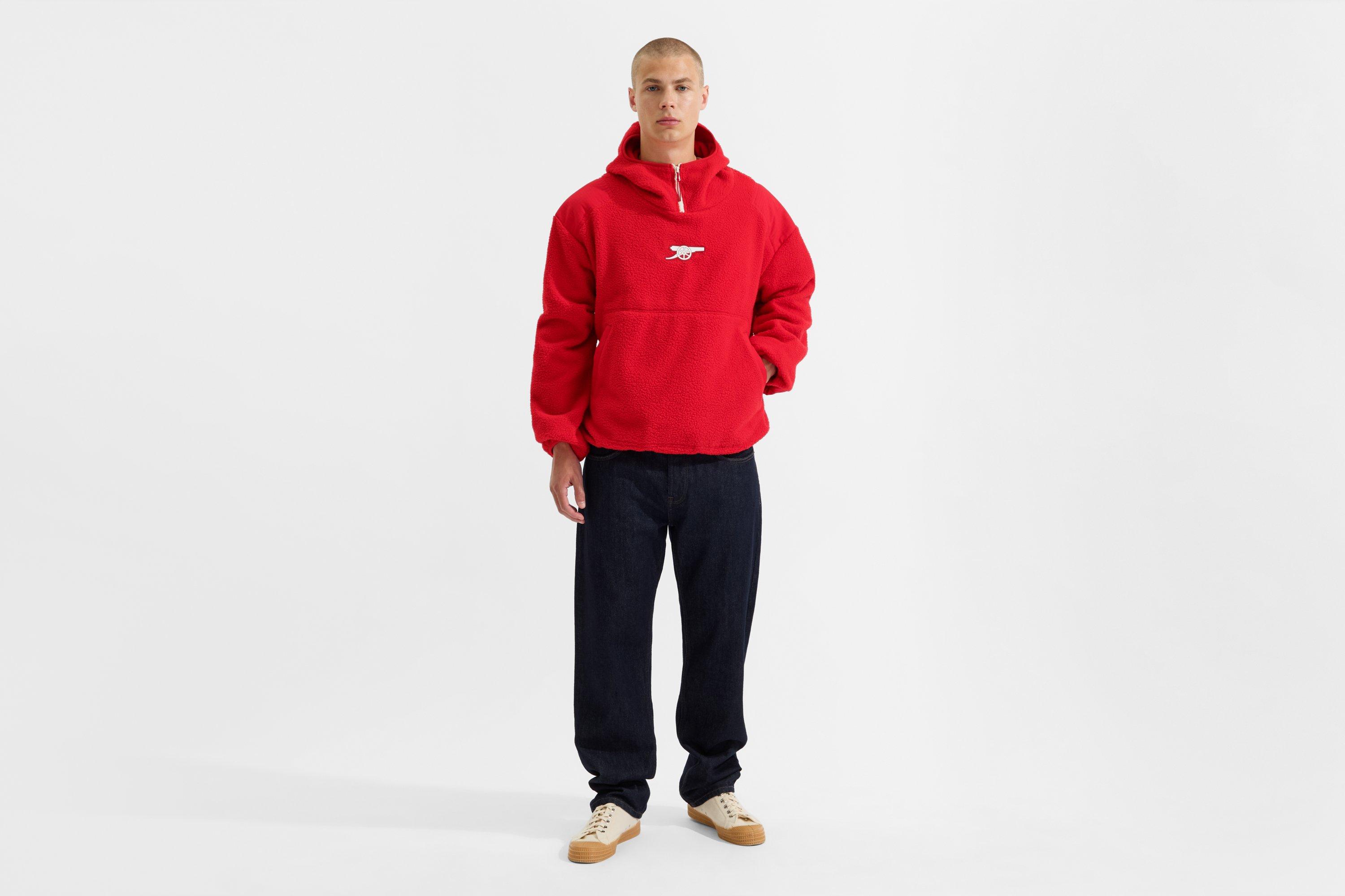 Arsenal Matchday Red Ninja Fleece Jacket | Official Online Store