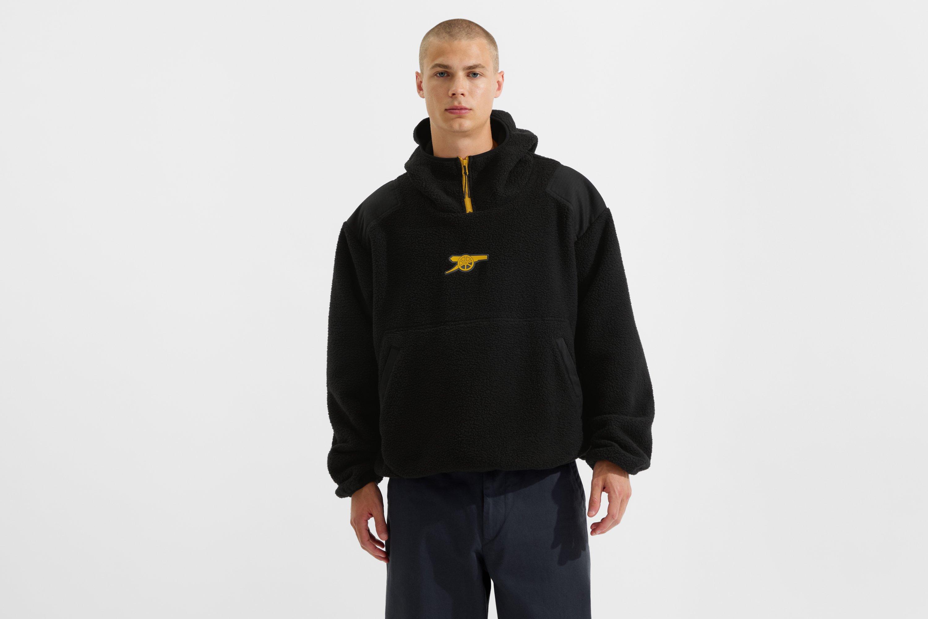 Arsenal Matchday Black Ninja Fleece Jacket | Official Online Store