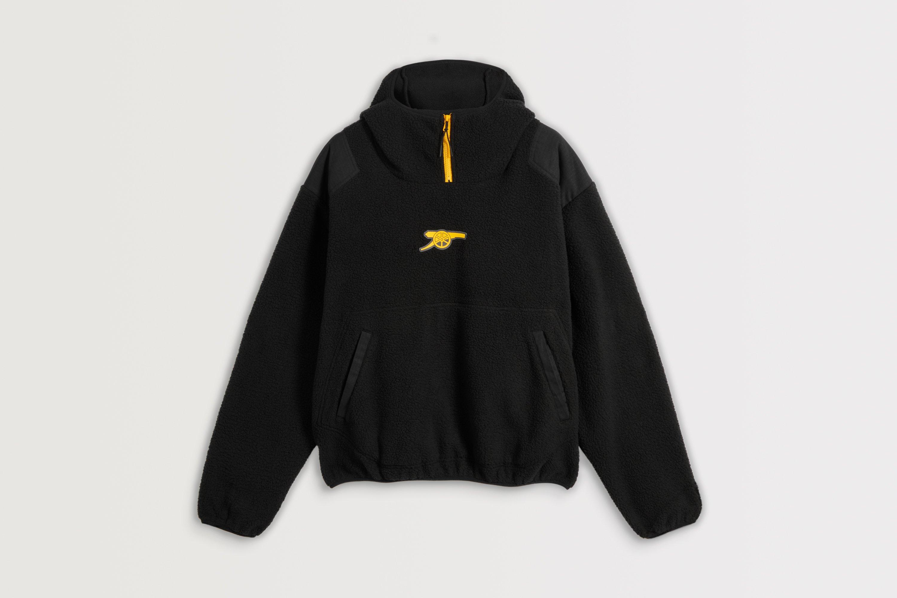 Arsenal Matchday Black Ninja Fleece Jacket | Official Online Store