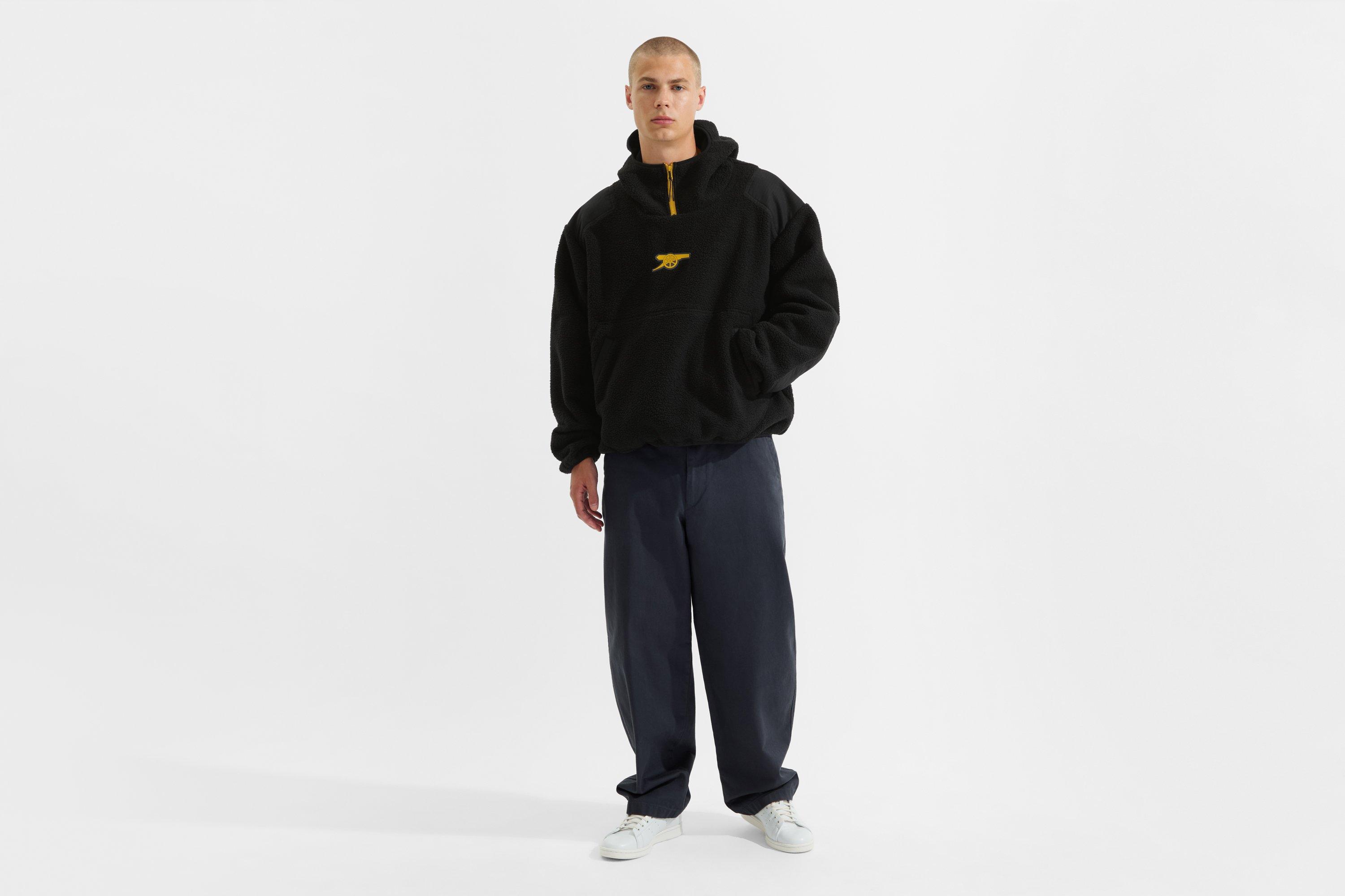Arsenal Matchday Black Ninja Fleece Jacket | Official Online Store