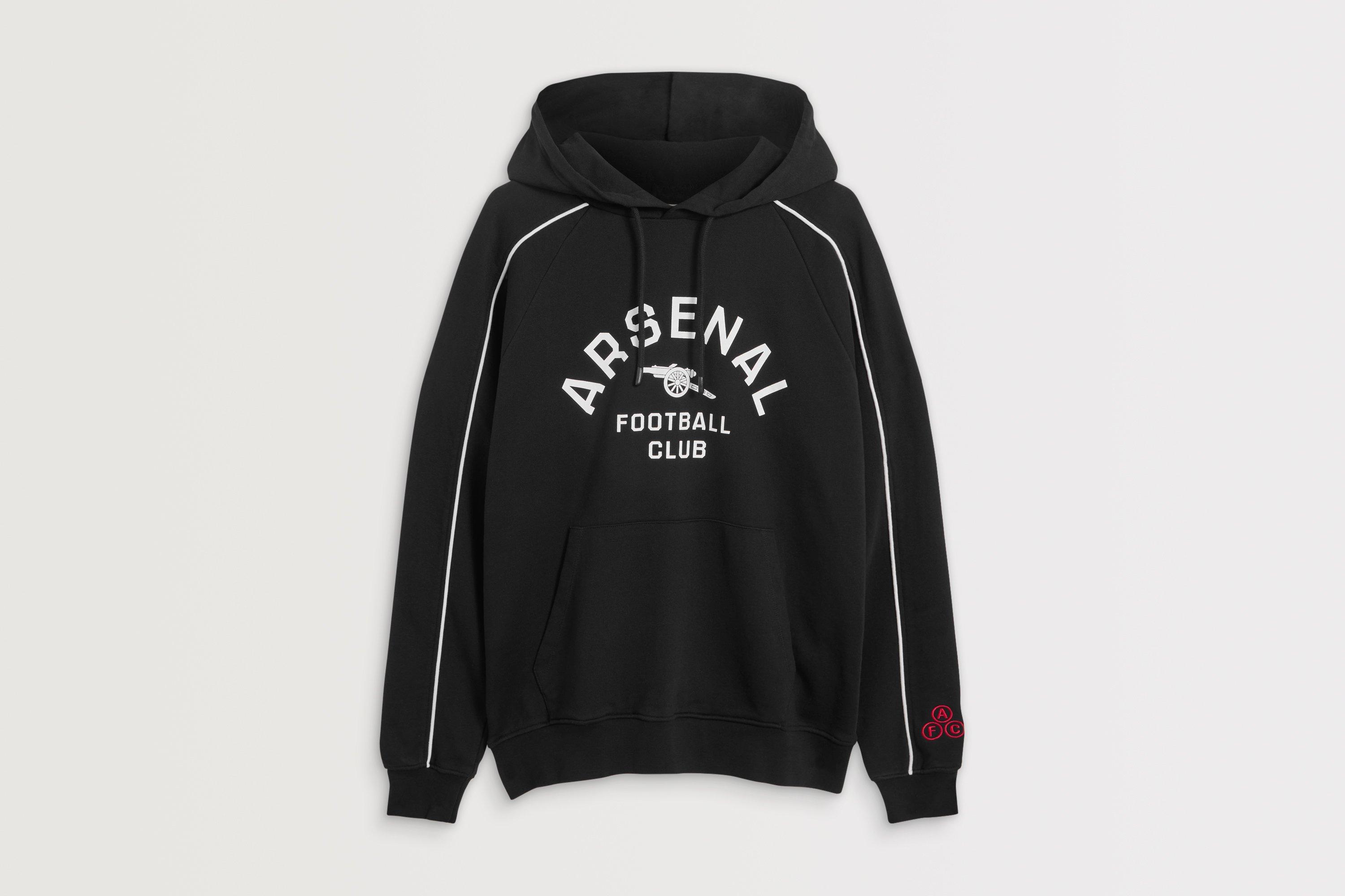 Arsenal Classics Black Northbank Hoodie | Official Online Store