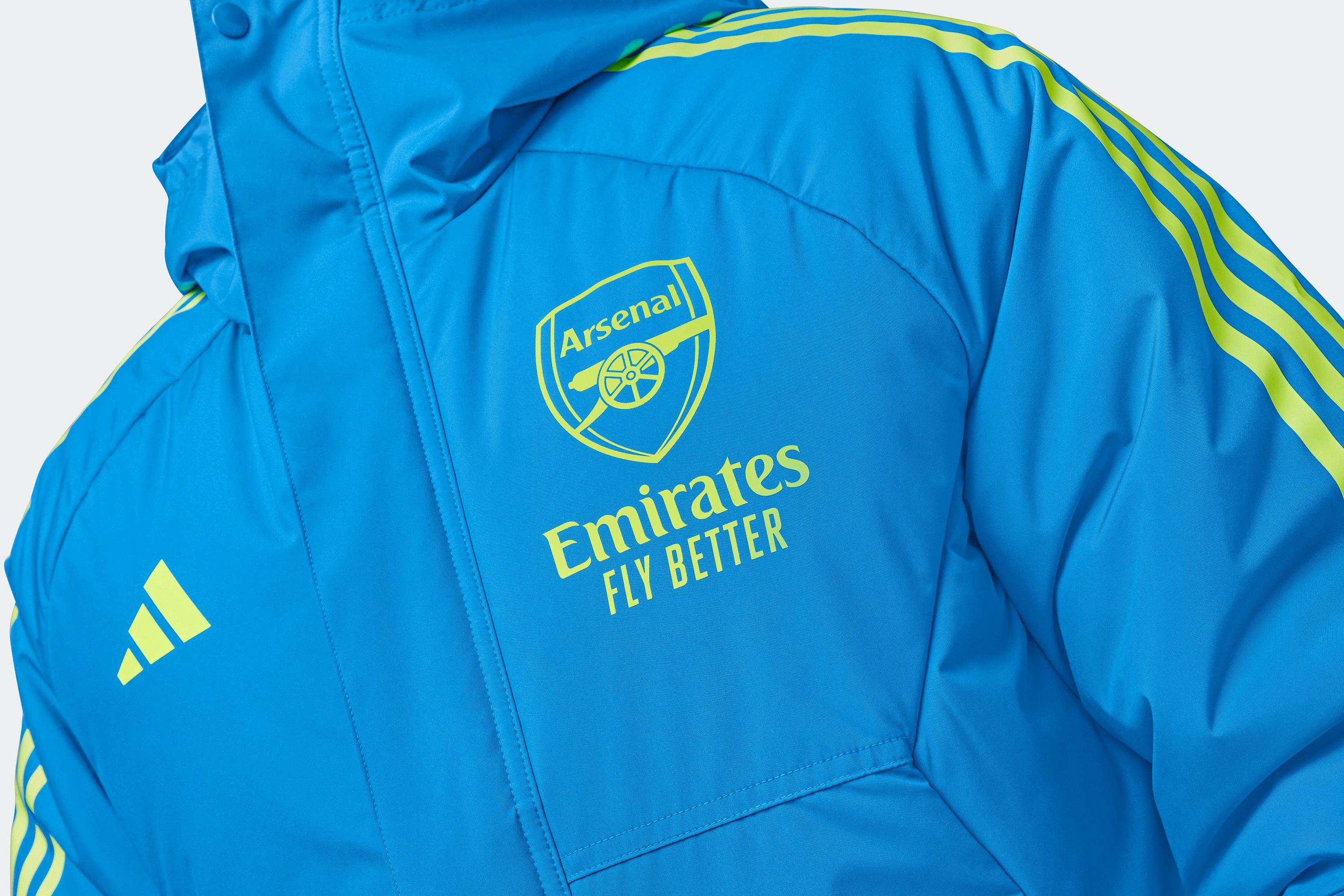 Arsenal 23/24 Stadium Parka | Official Online Store