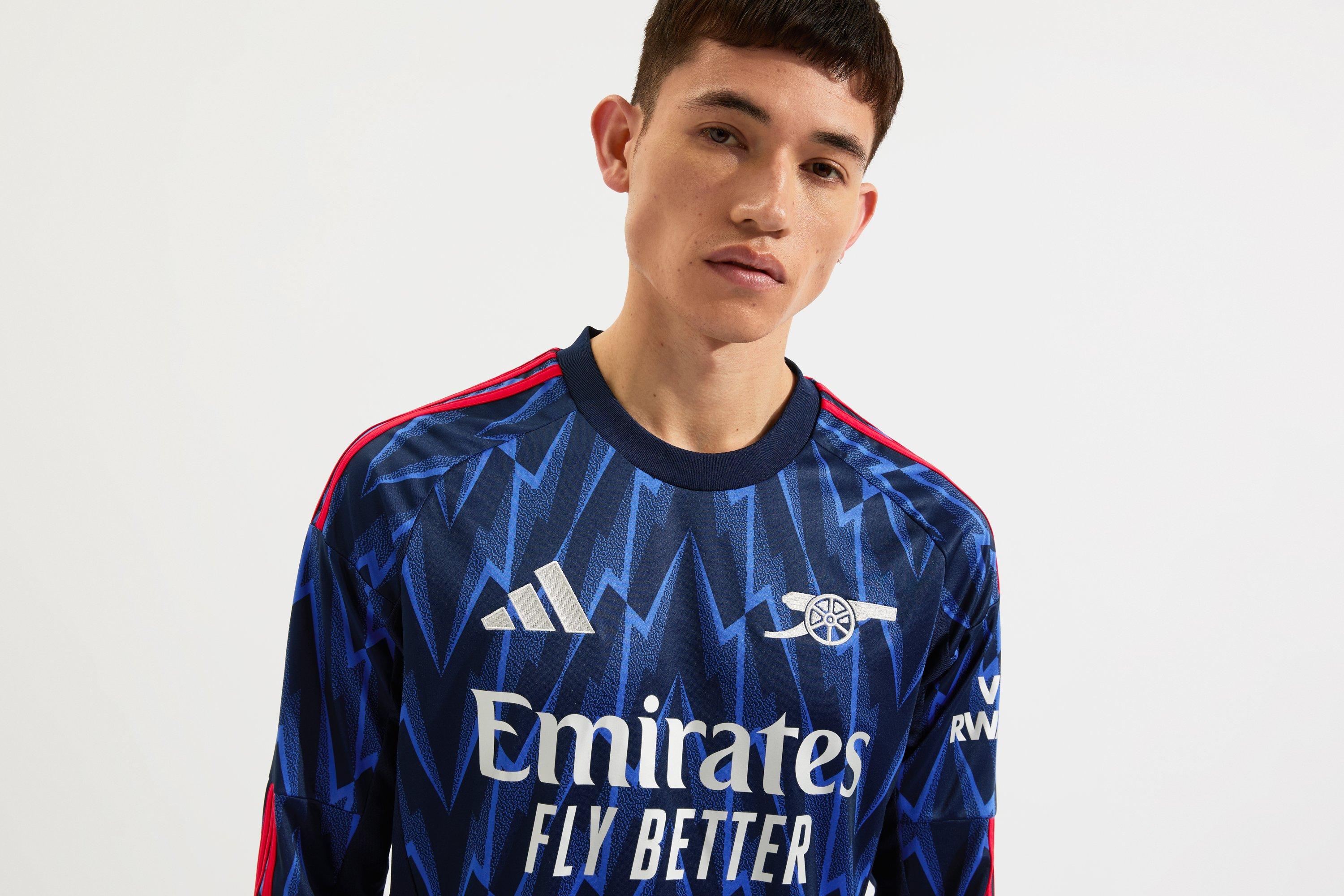 Arsenal adidas 25/26 Long Sleeved Away Shirt | Official Online Store