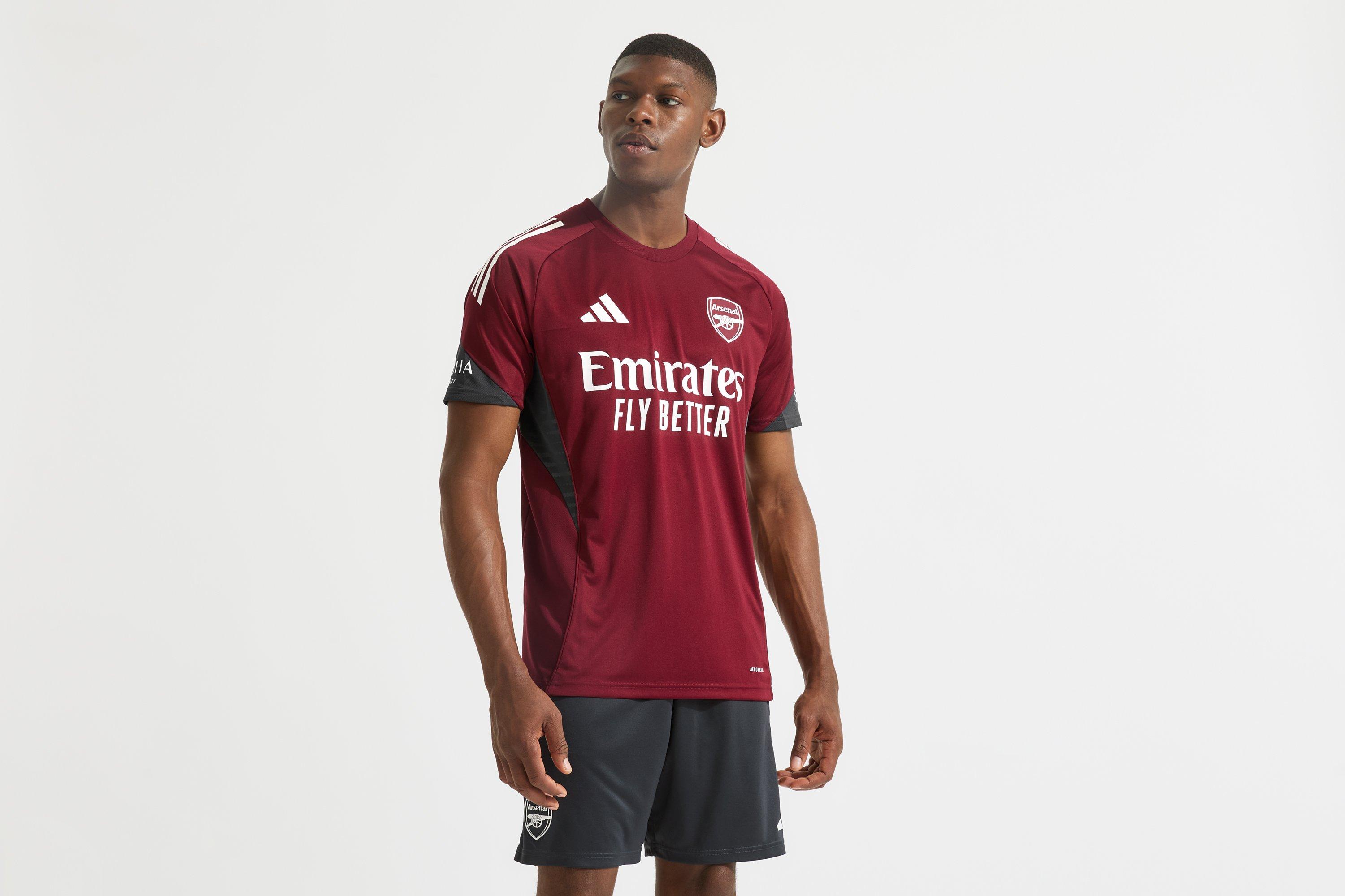 Arsenal adidas 25/26 European Training Shirt | Official Online Store