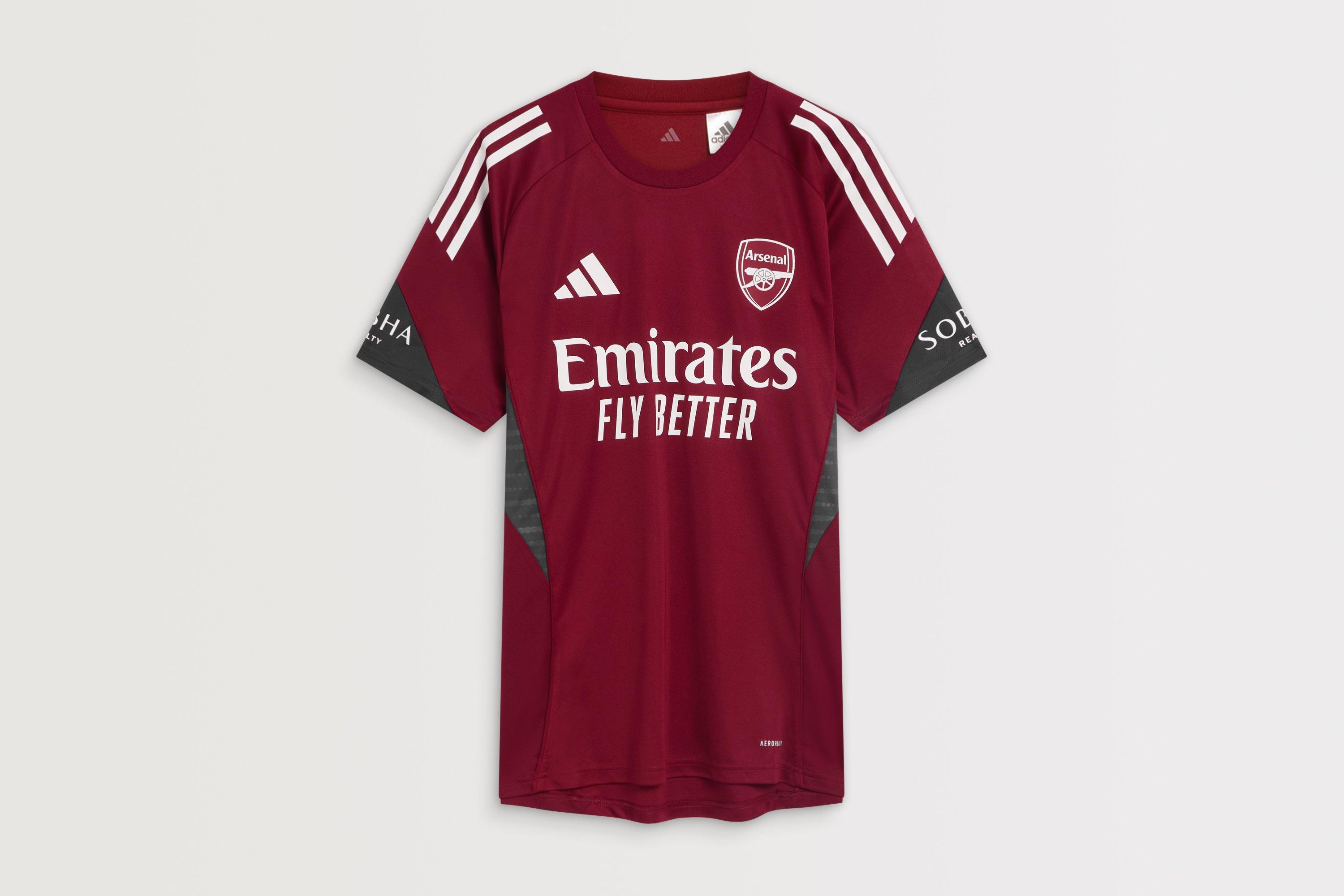 Arsenal adidas 25/26 European Training Shirt | Official Online Store