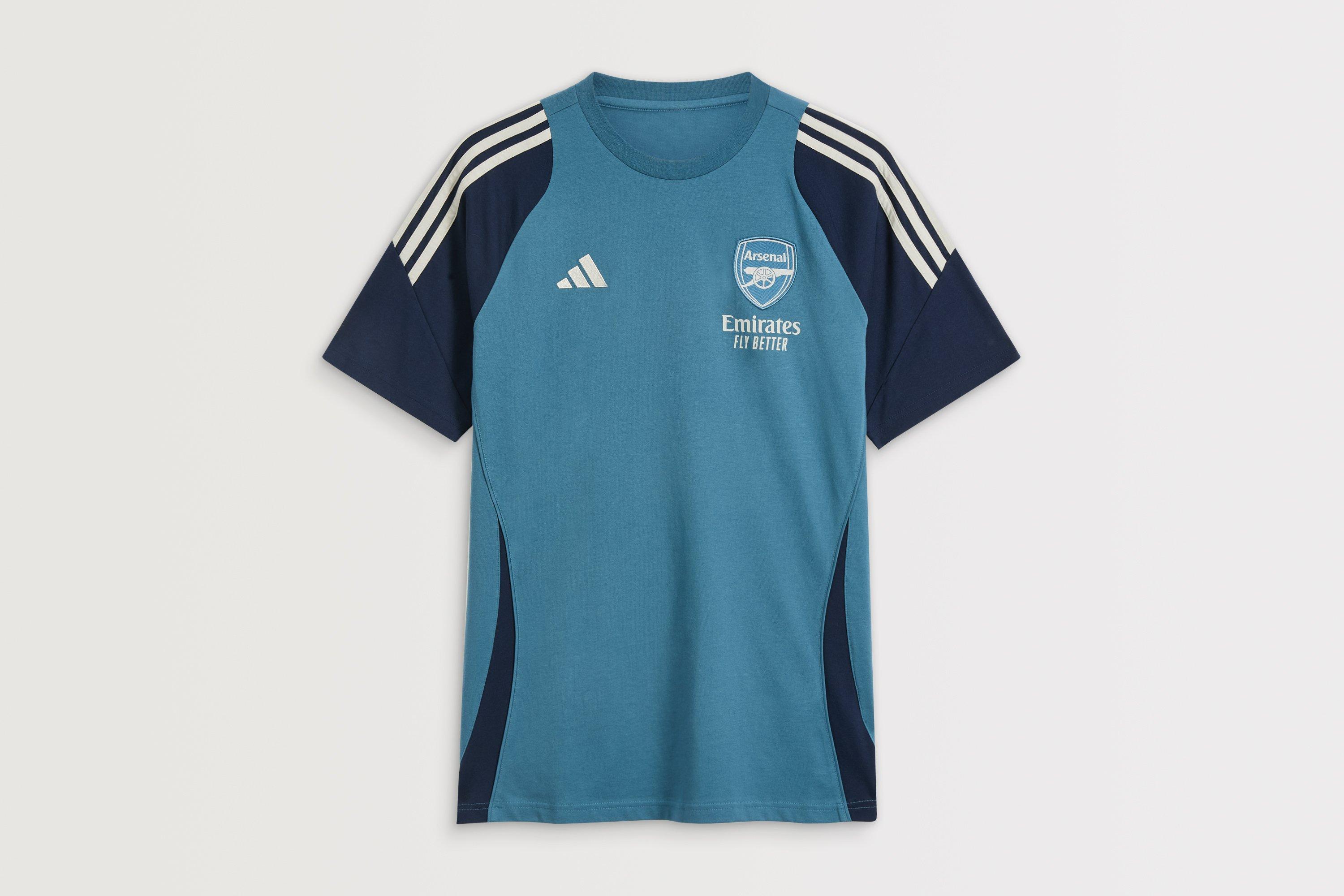 Arsenal adidas 25/26 Navy Training T-Shirt | Official Online Store