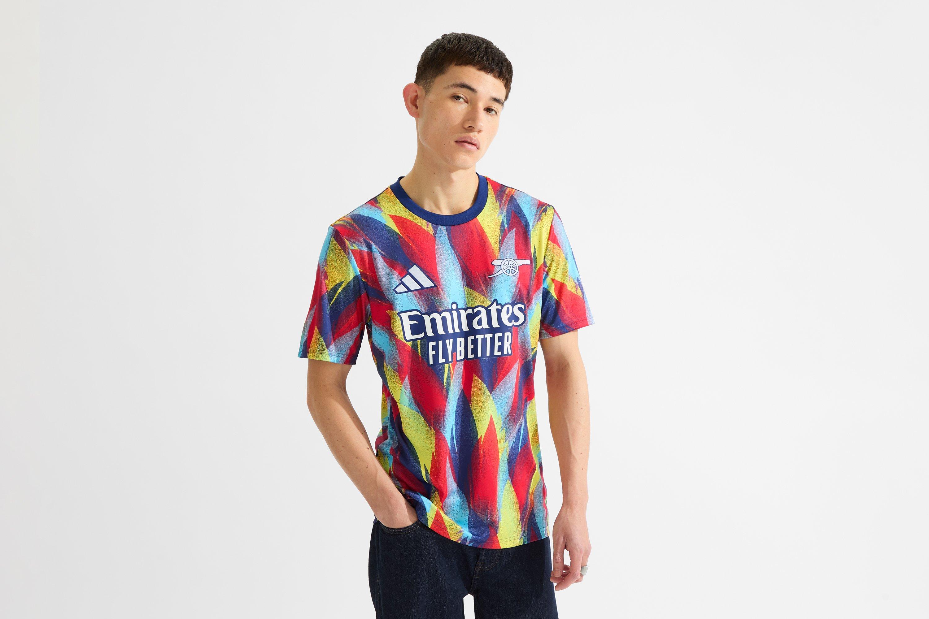 Arsenal adidas 25/26 Pre-Match Shirt | Official Online Store