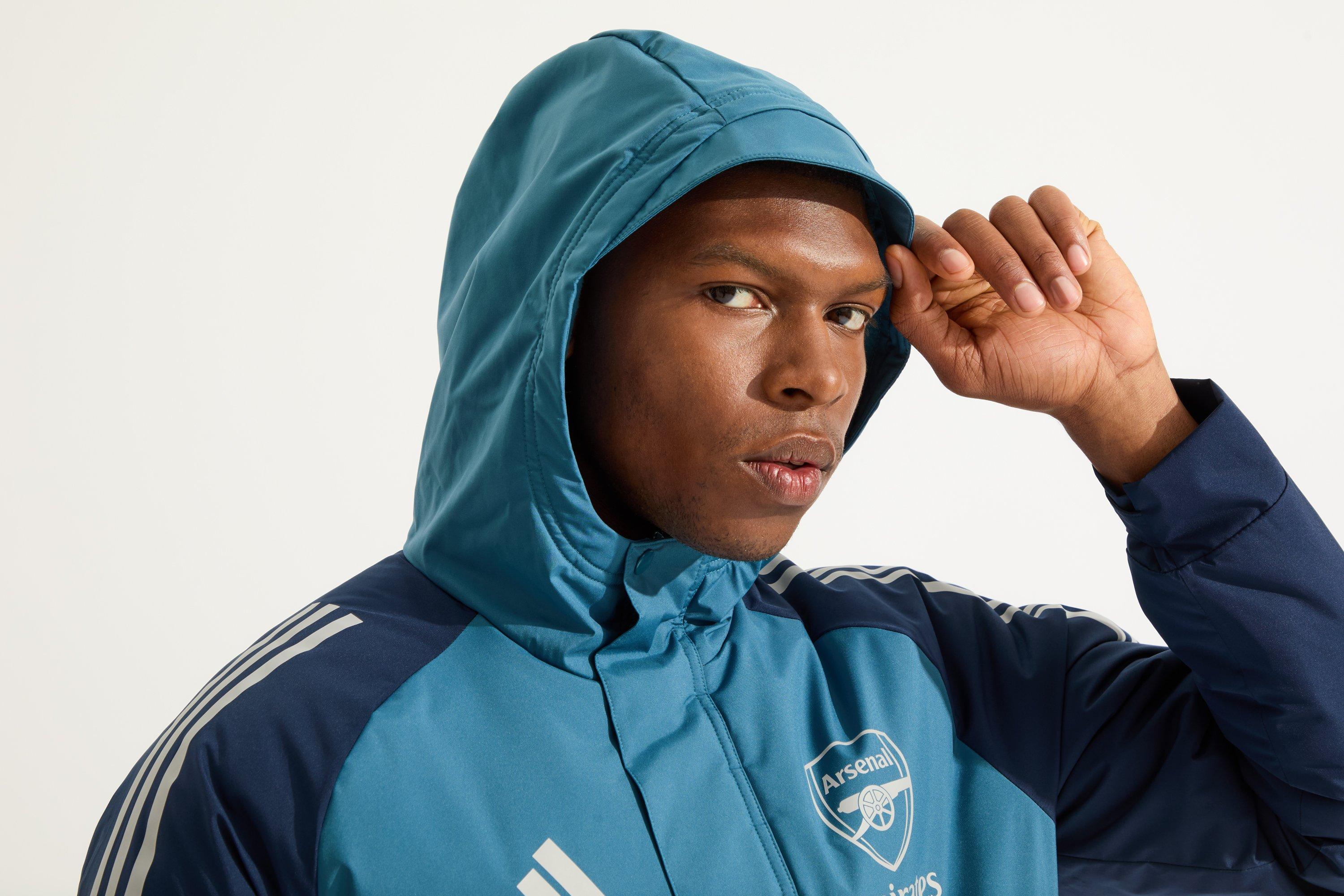 Arsenal adidas 25/26 Navy Stadium Parka | Official Online Store