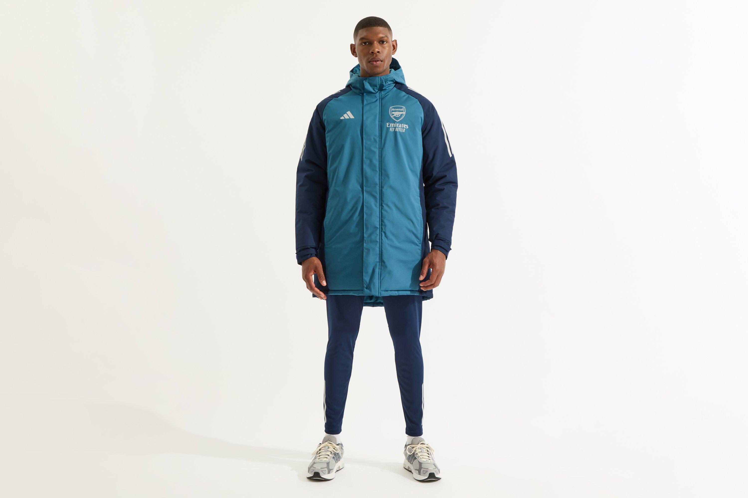 スノーボード arsenal Arsenal adidas 25/26 Navy Stadium Parka | Official Online Store