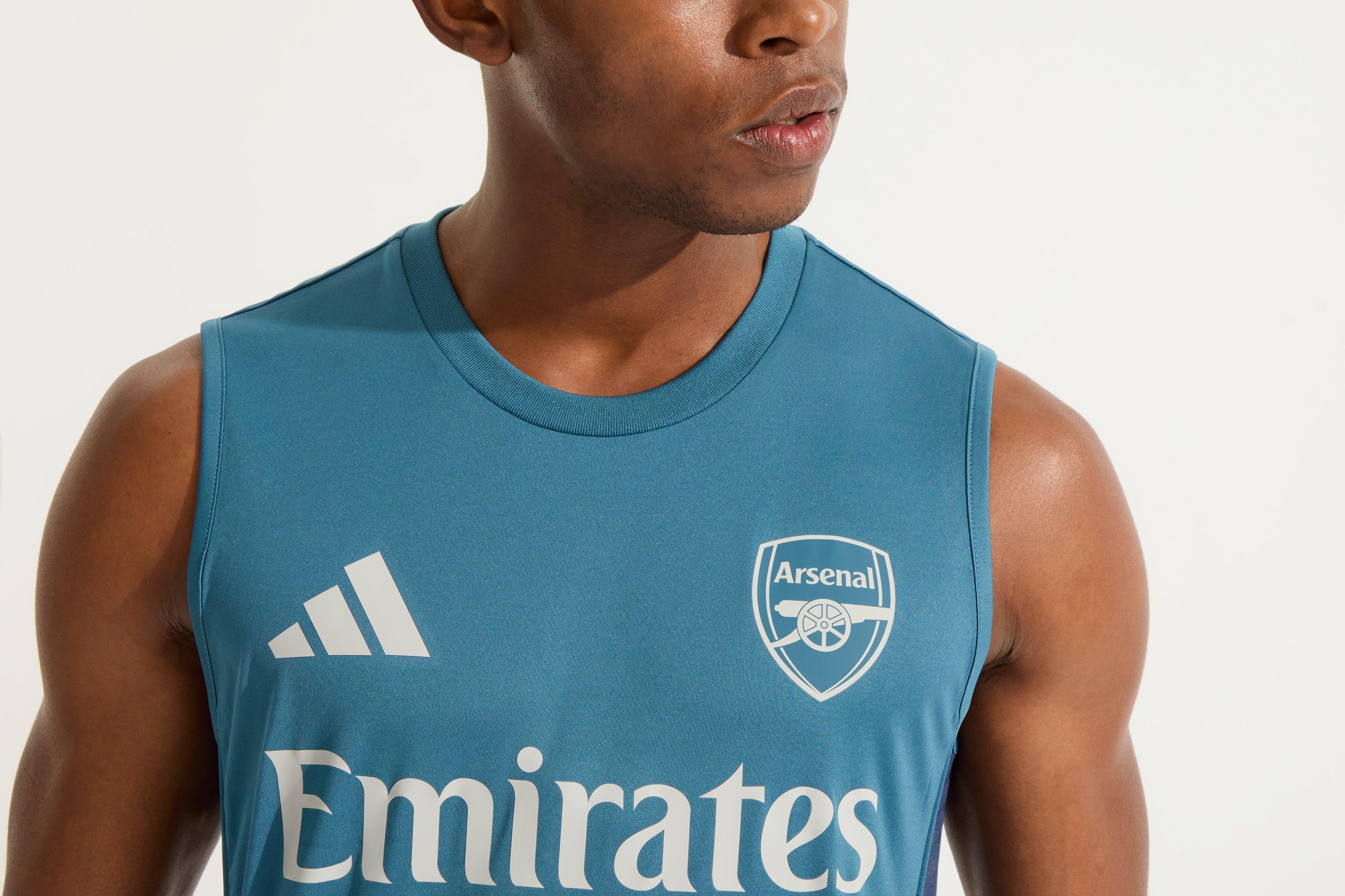 Arsenal adidas 25/26 Sleeveless Training Shirt | Official Online Store