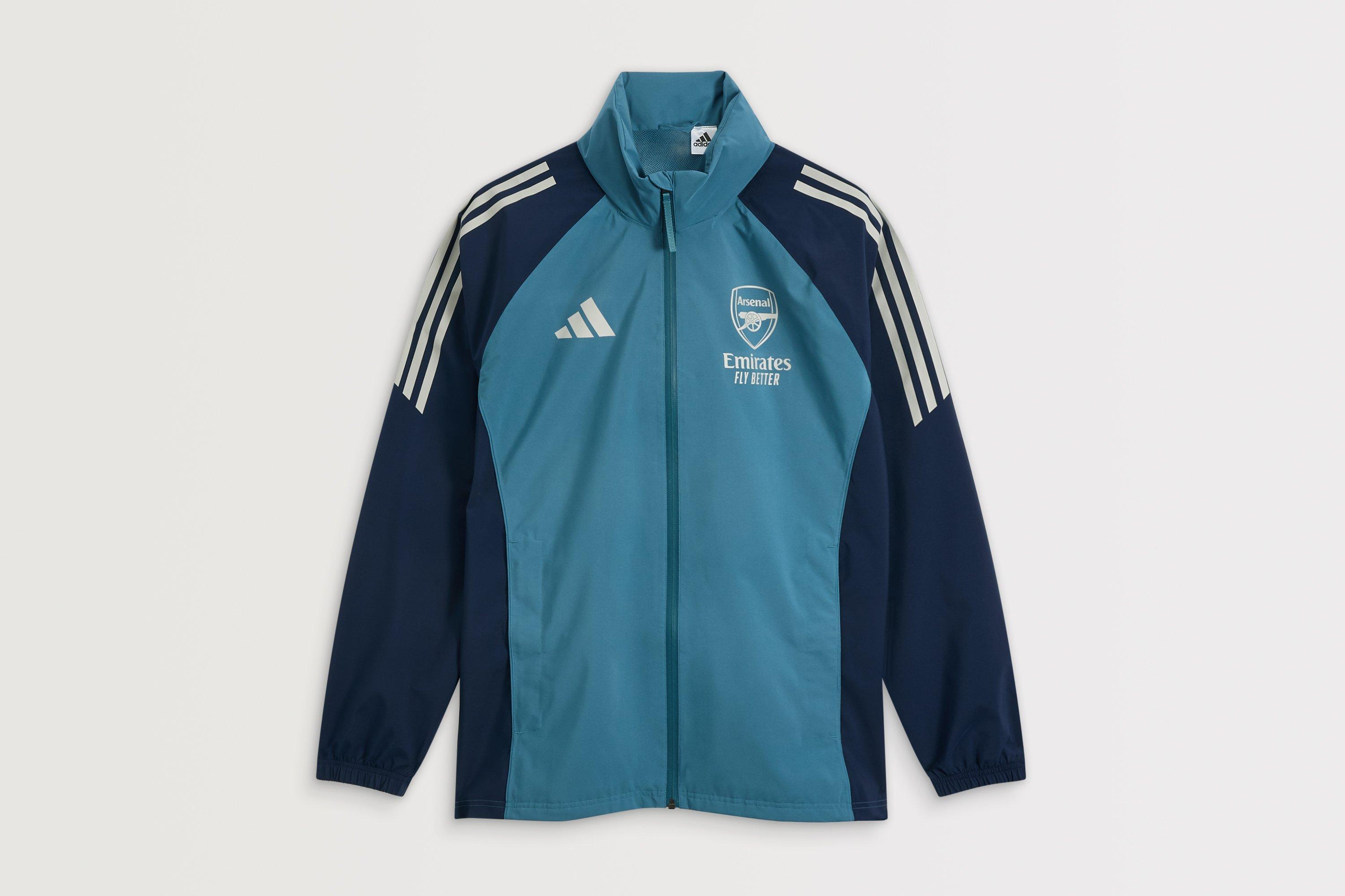 Arsenal adidas 25/26 Navy Rain Jacket | Official Online Store