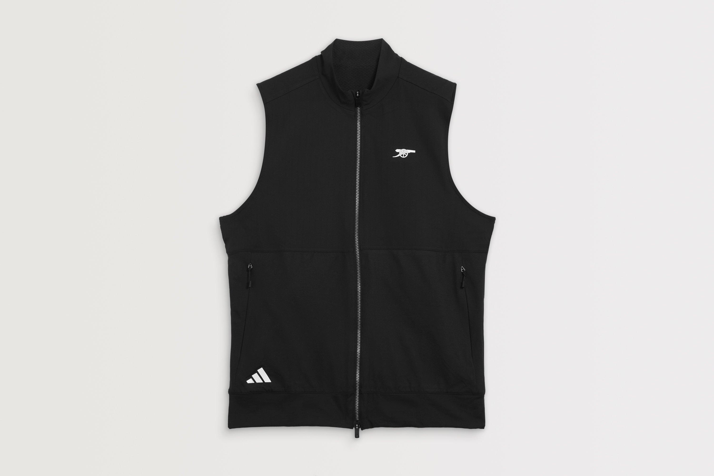 Arsenal adidas Golf Ultimate365 Full Zip Vest | Official Online Store