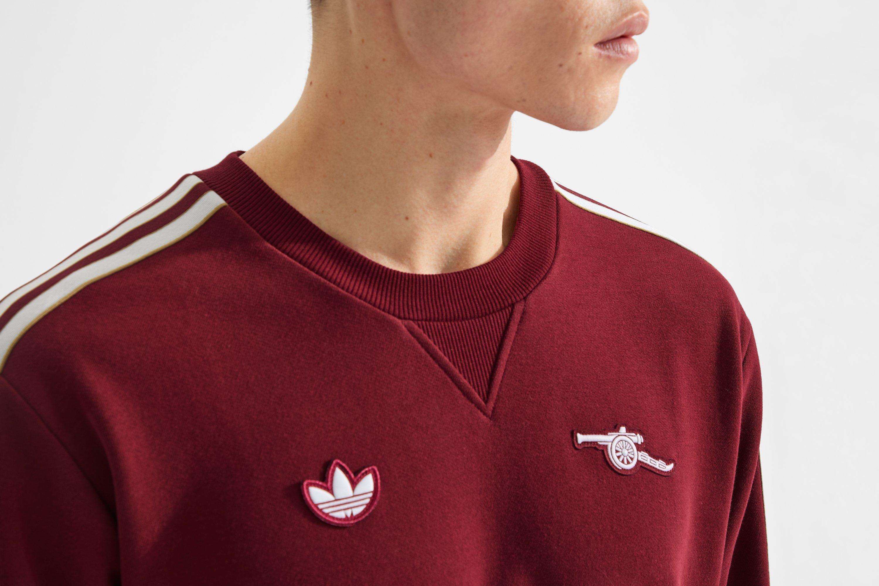 Arsenal adidas 25/26 Terrace Icons Sweatshirt | Official Online Store