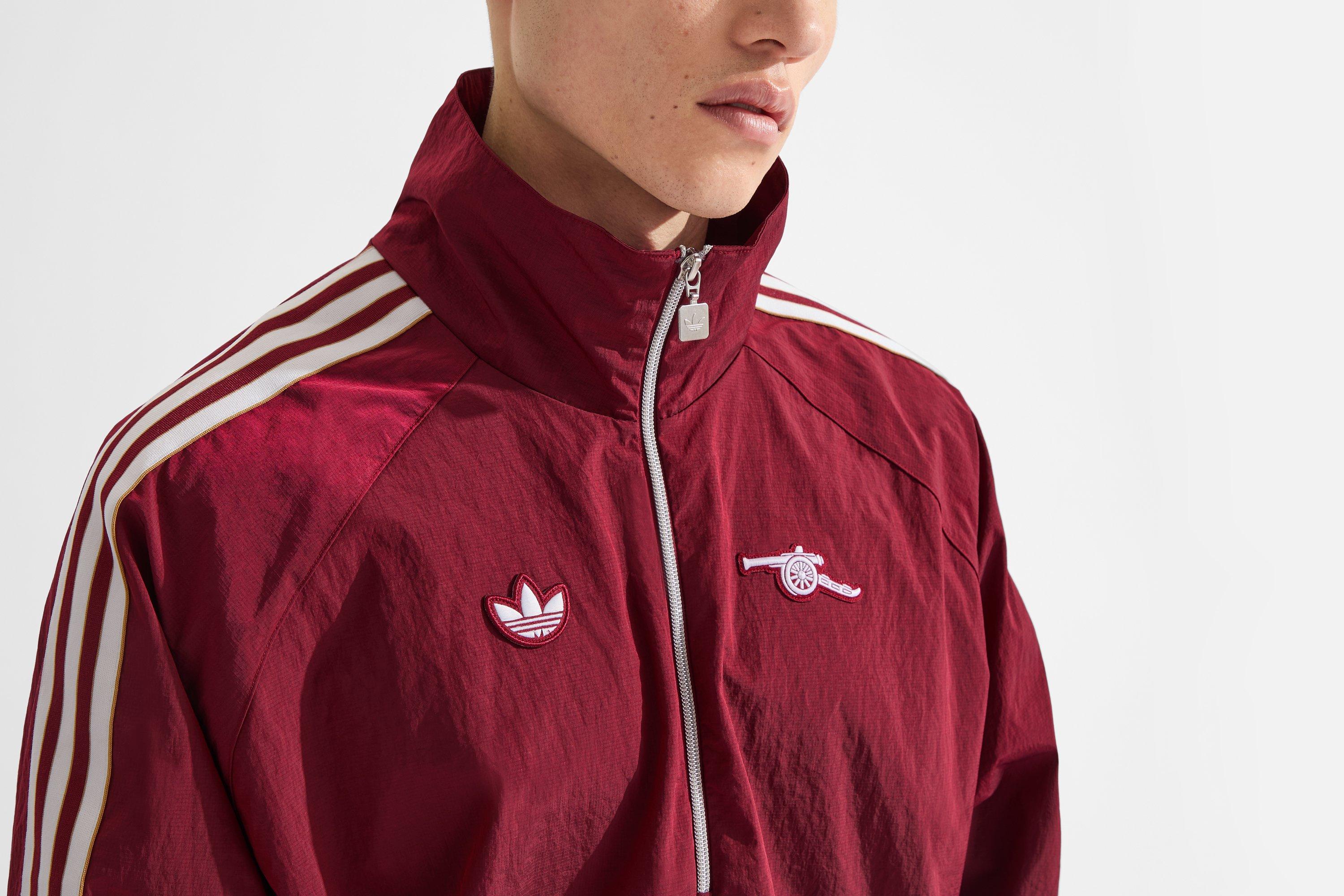 アーセナル25/26 Terrace Icons Half Zip Jacket Arsenal adidas 25/26 Terrace Icons Half Zip Jacket | Official