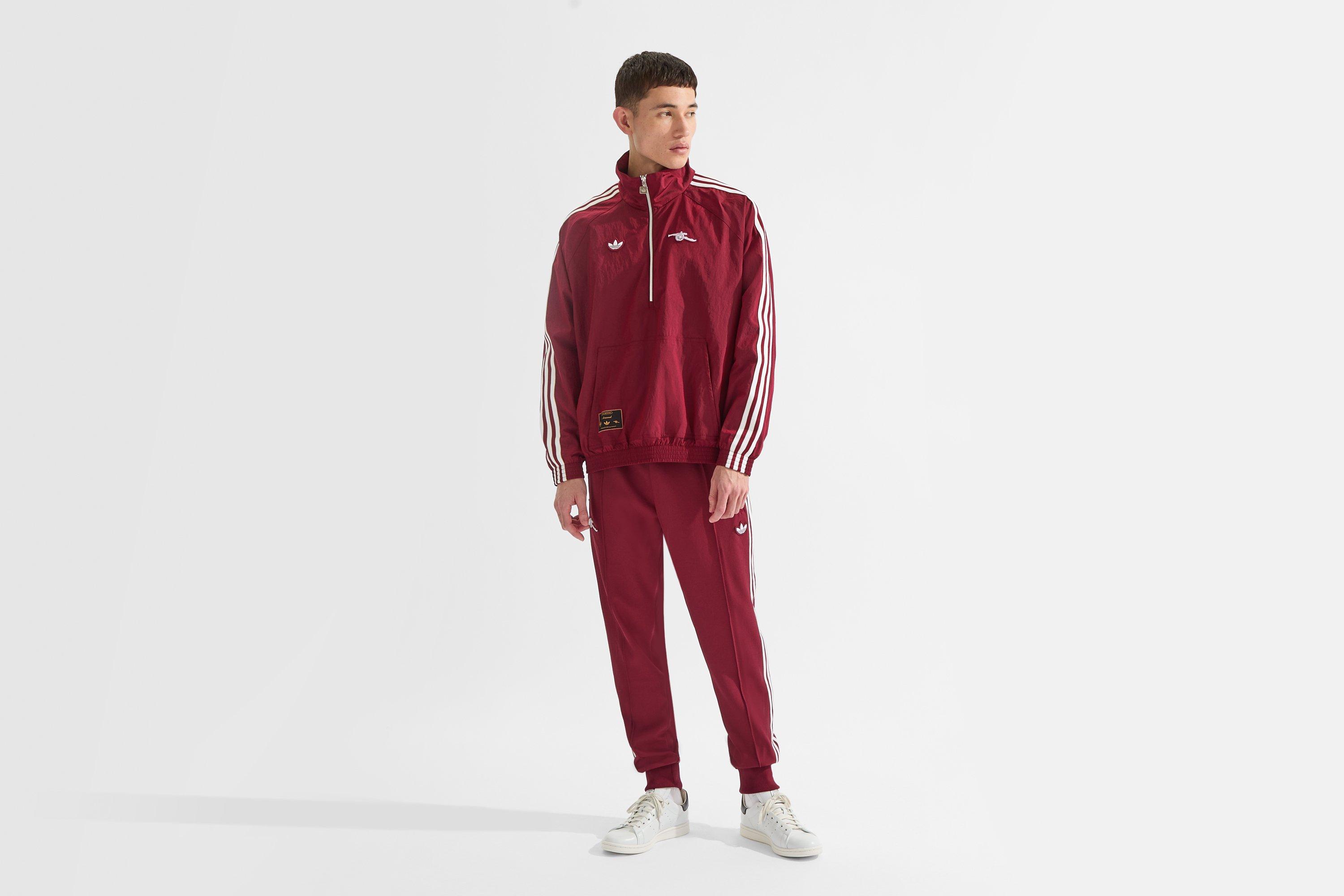 Arsenal adidas 25/26 Terrace Icons Half Zip Jacket | Official