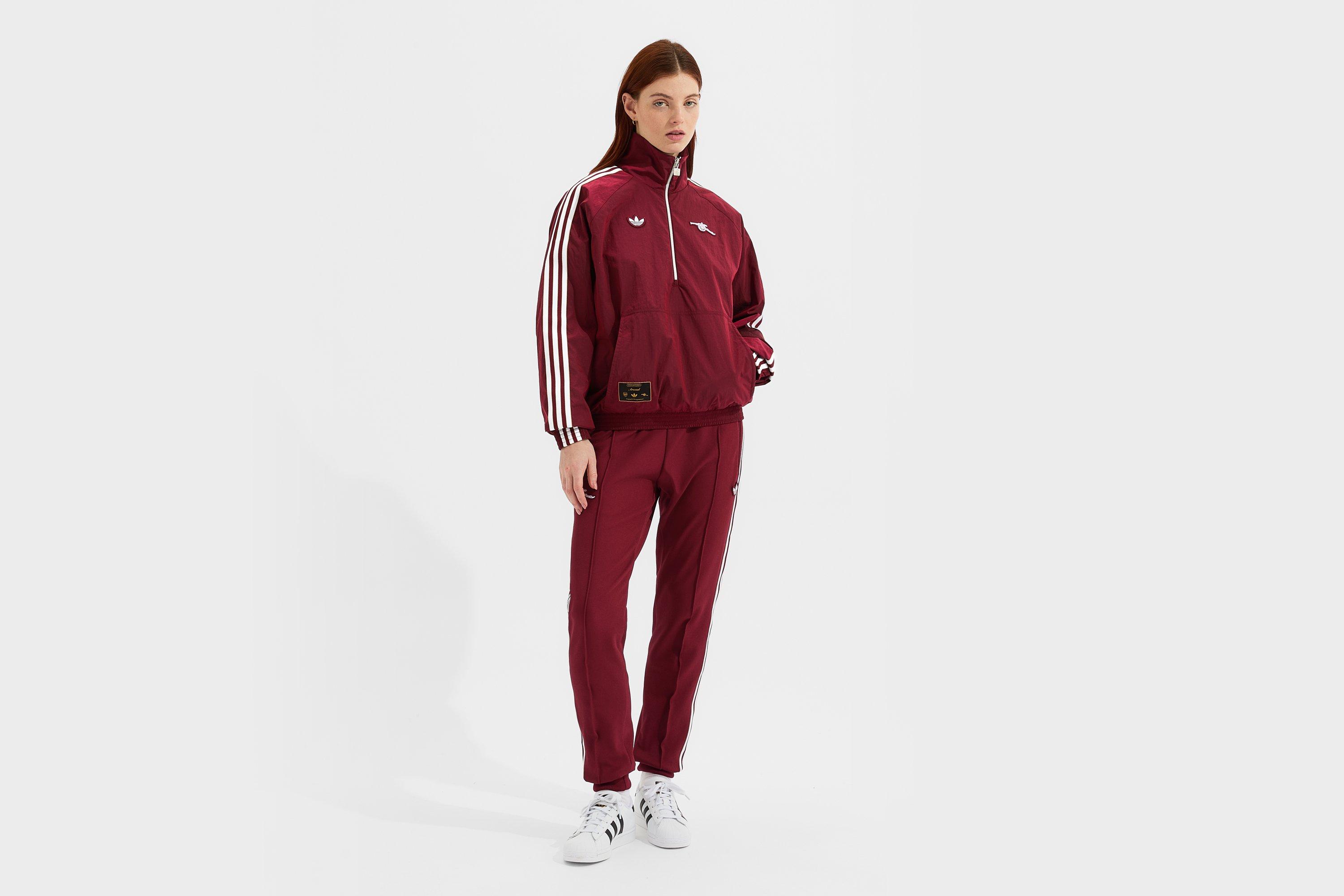 Arsenal adidas 25/26 Terrace Icons Half Zip Jacket | Official