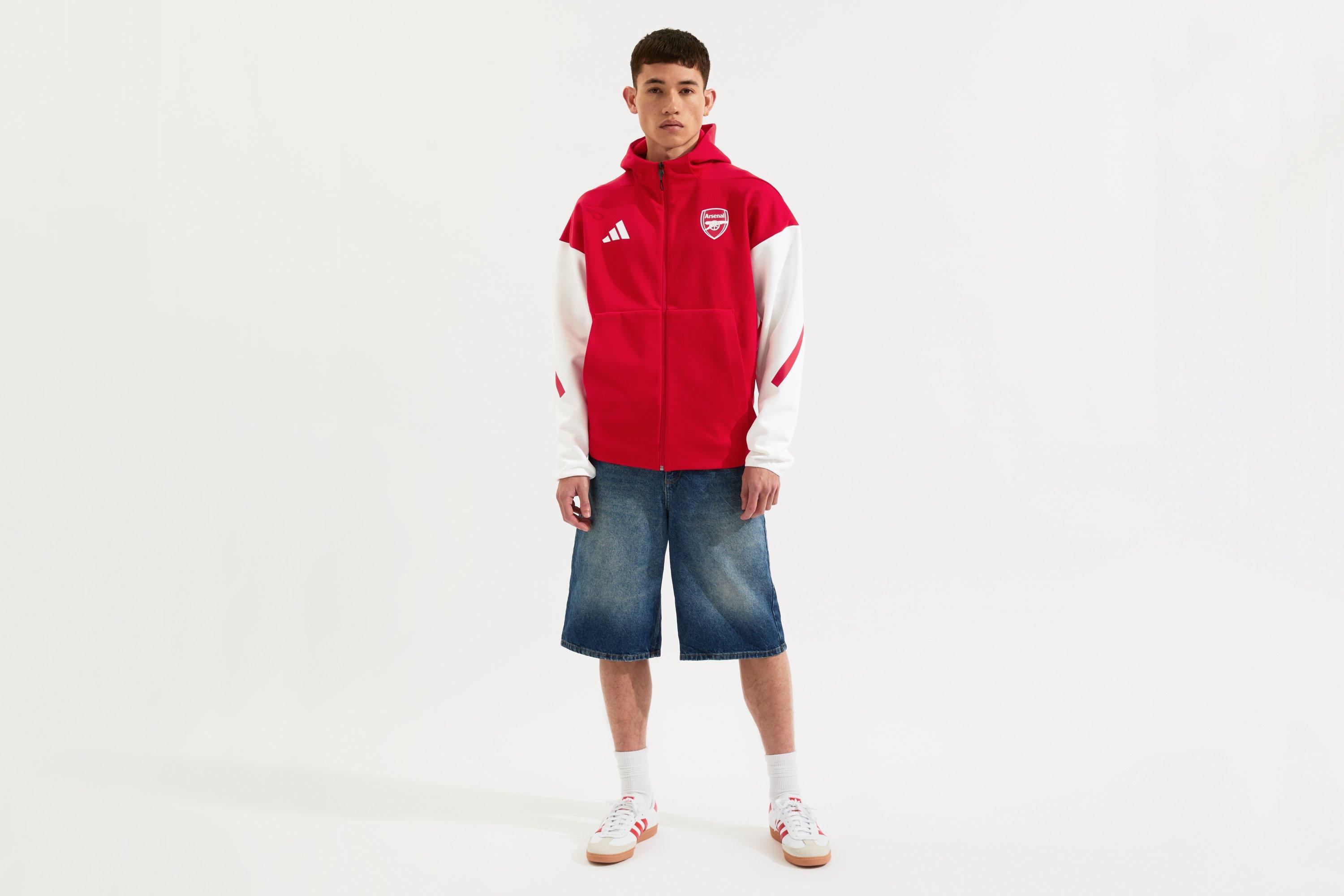 Arsenal adidas 25/26 Home Anthem Jacket | Official Online Store