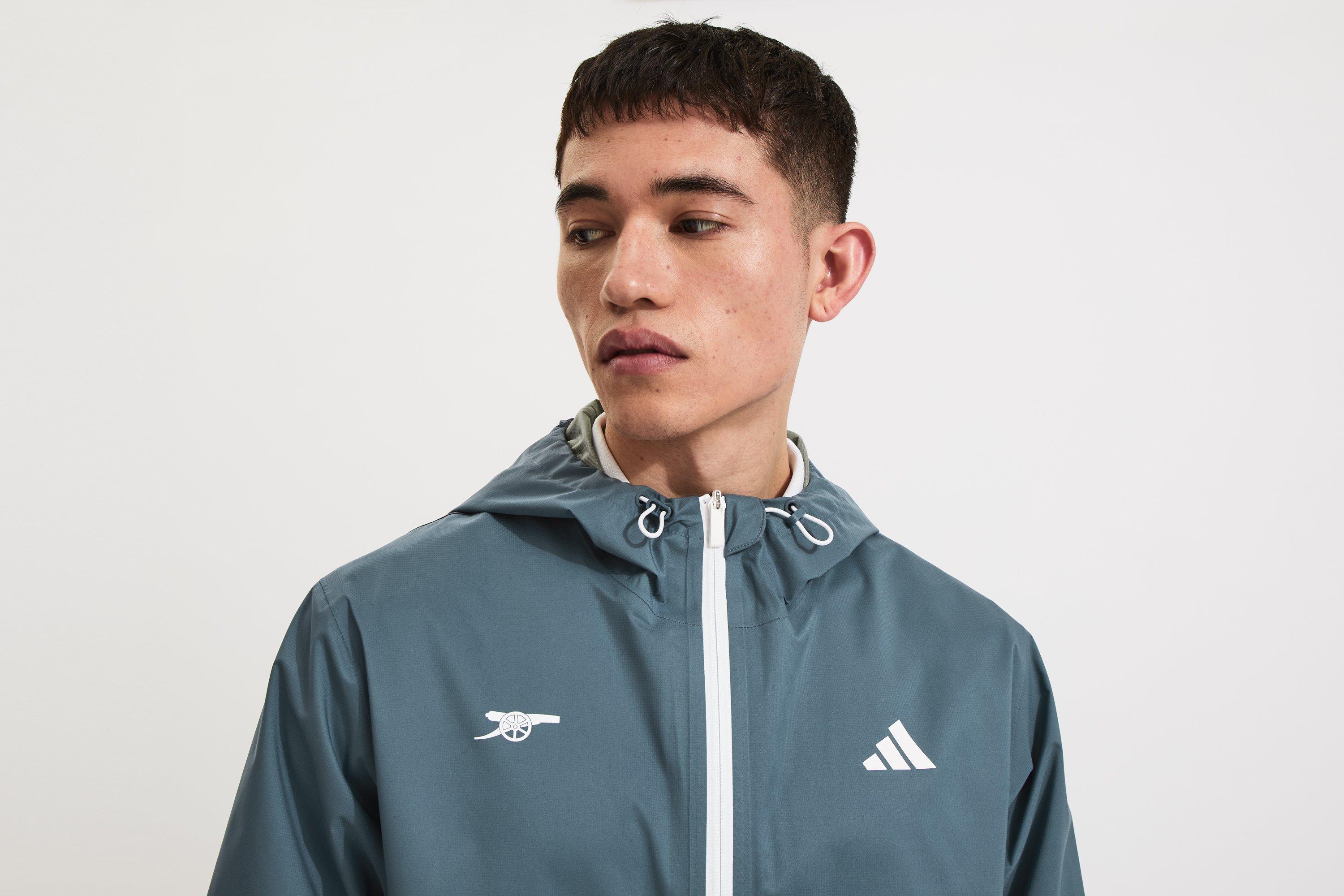 Arsenal adidas Golf Blue Jacket | Official Online Store