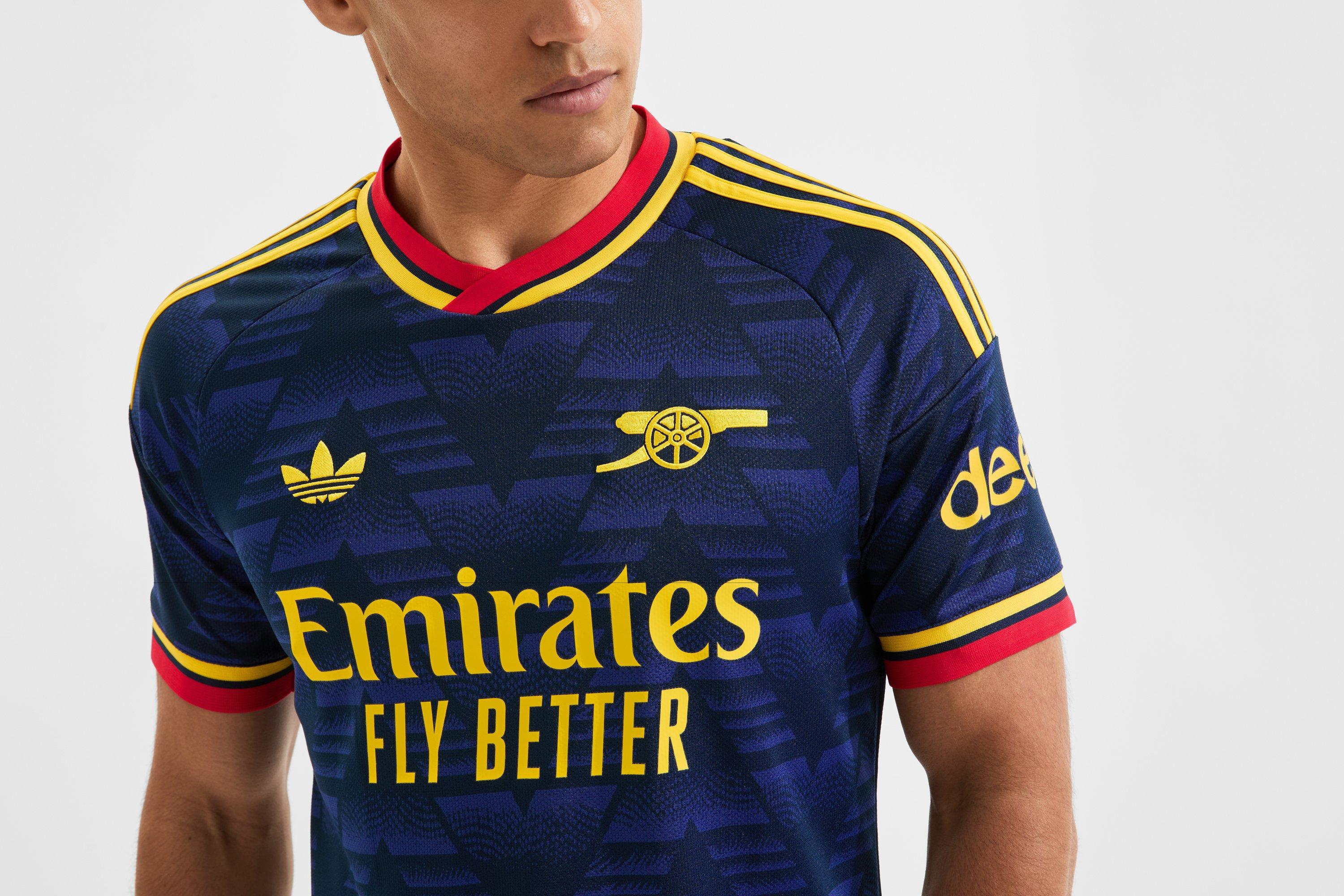 Arsenal adidas Premier League Champions Away Shirt | Official