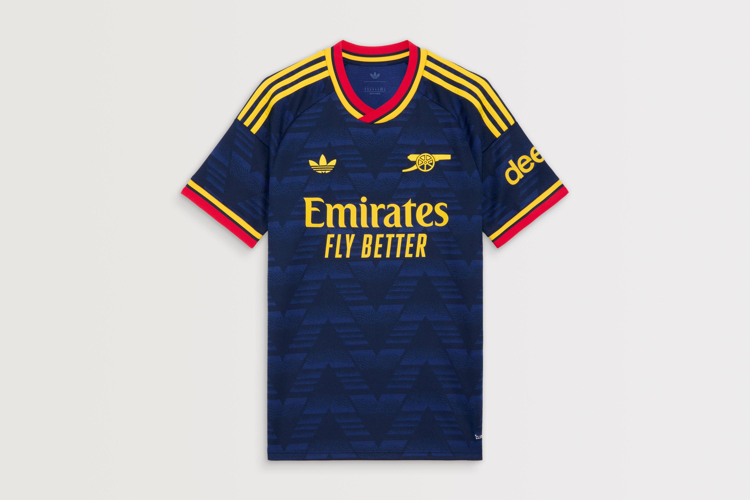Arsenal adidas Premier League Champions Away Shirt | Official