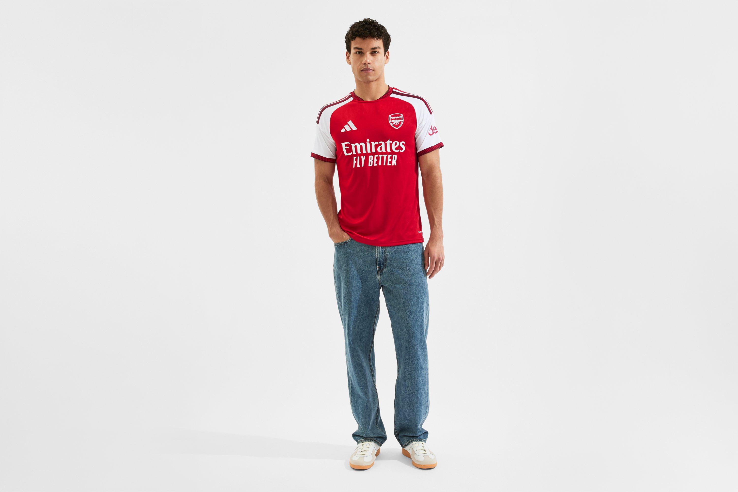 Arsenal adidas Premier League Champions Home Shirt | Official