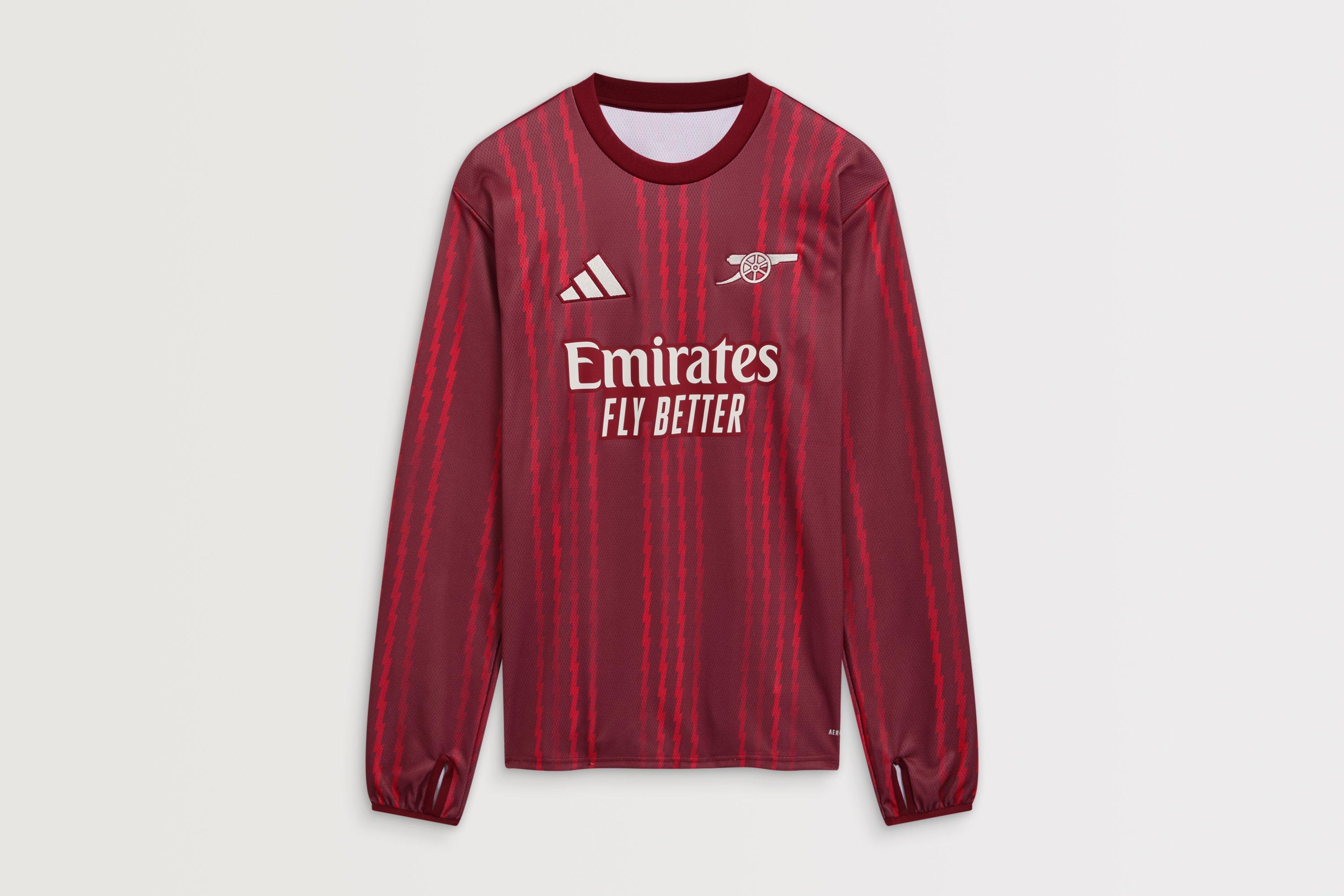 Arsenal adidas 25/26 Pre-Match Warm Top | Official Online Store