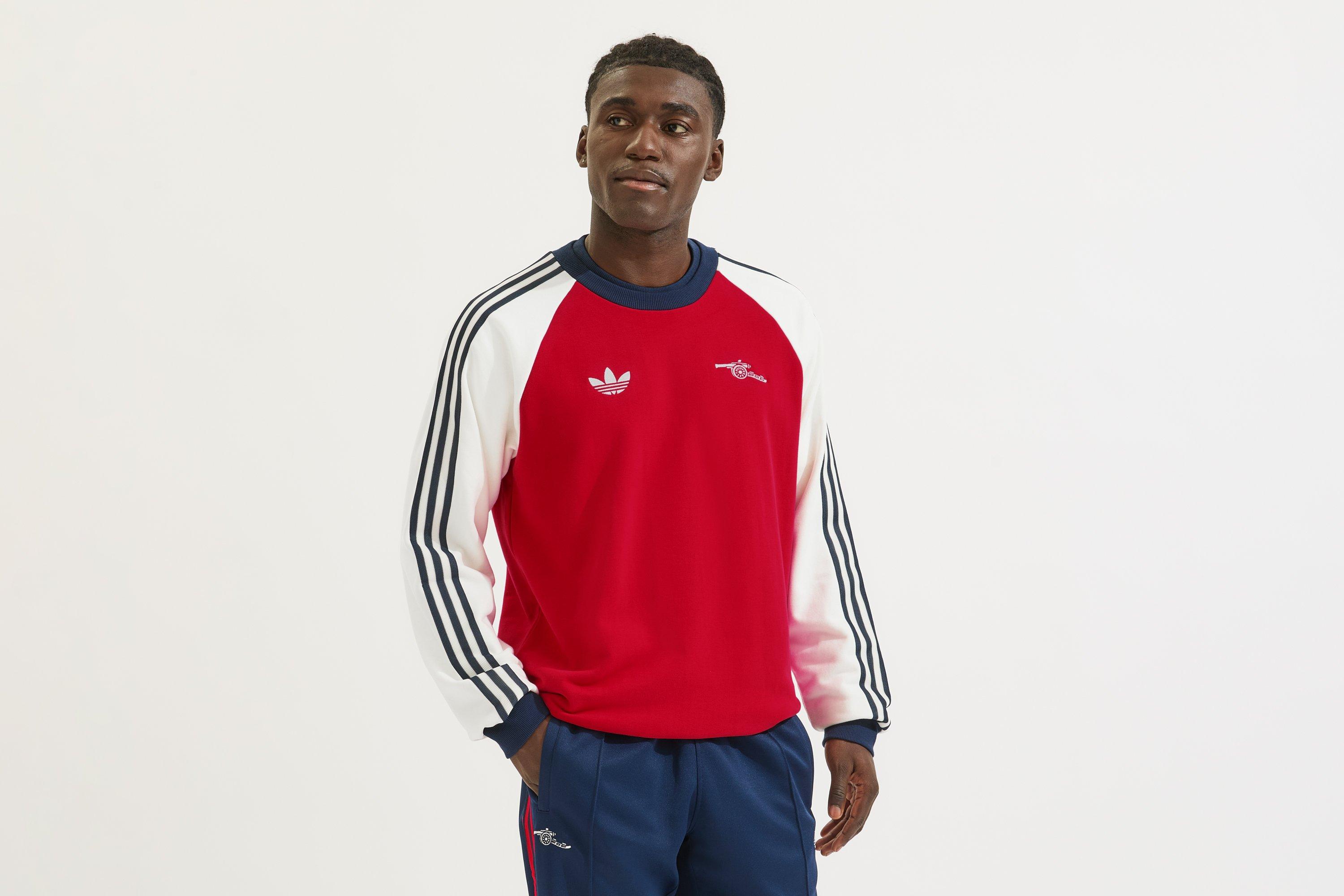 Arsenal adidas 25/26 Originals Crew Sweatshirt | Official Online Store