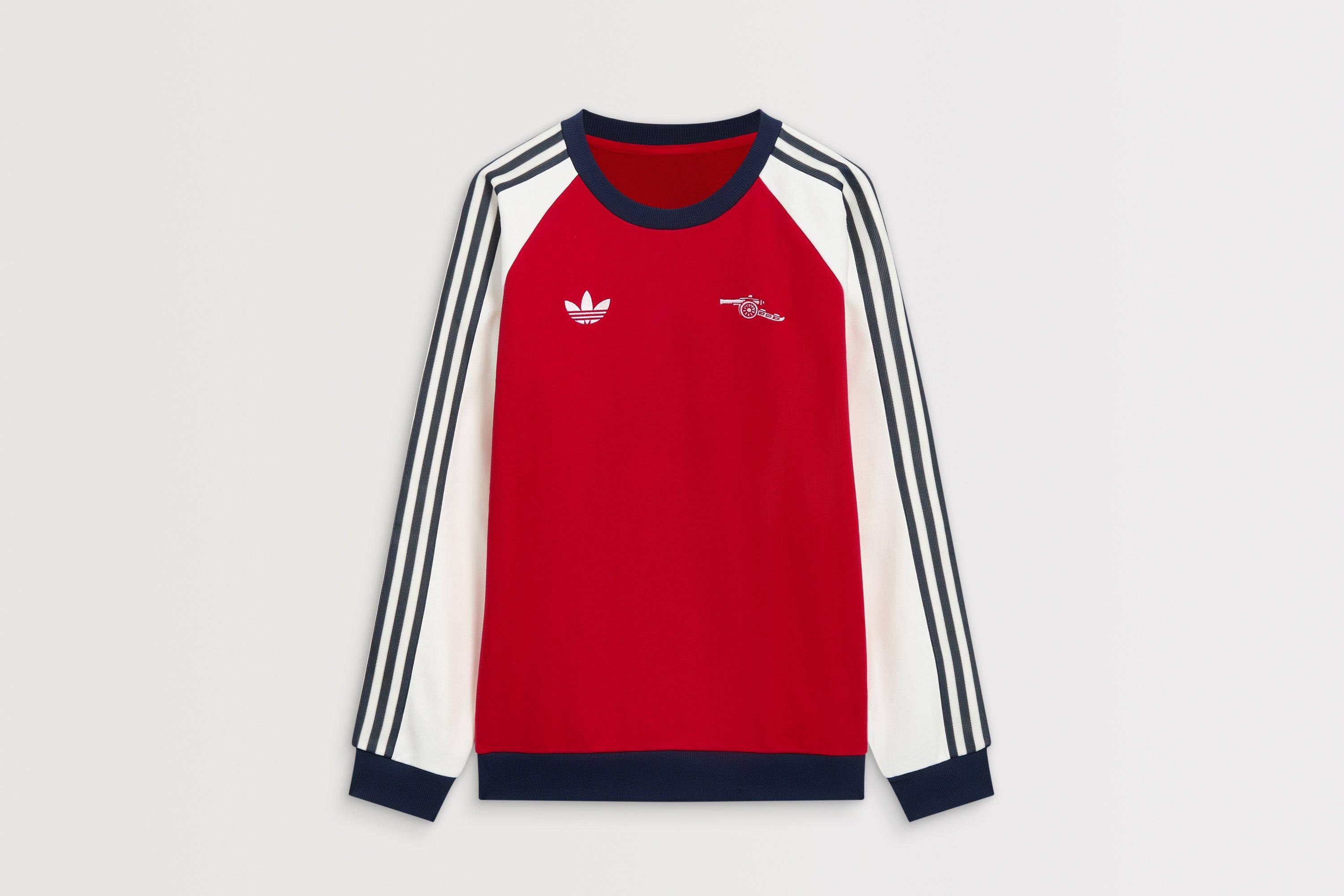 Arsenal adidas 25/26 Originals Crew Sweatshirt | Official Online Store