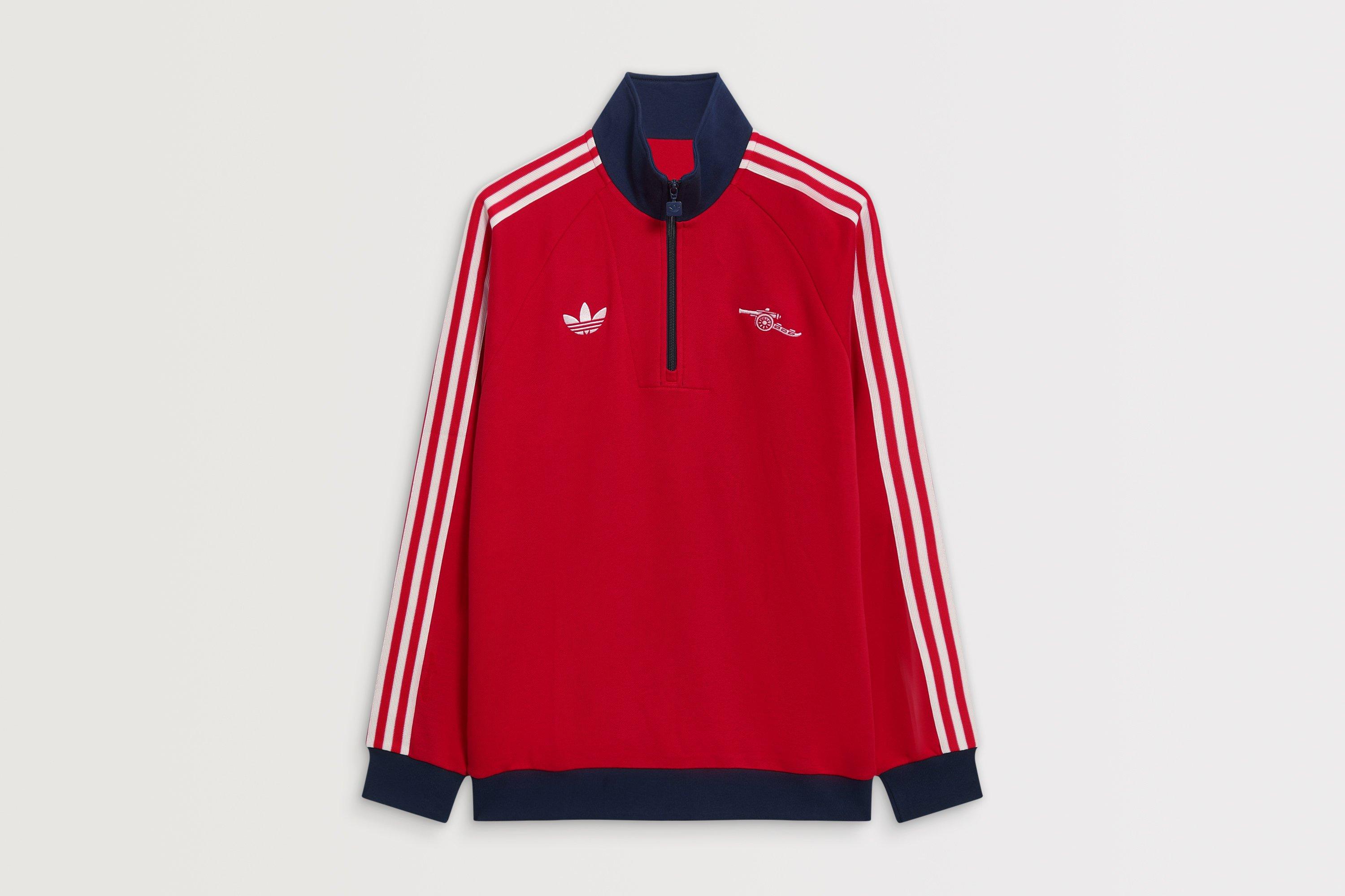 Arsenal adidas 25/26 Originals Half Zip Top | Official Online Store