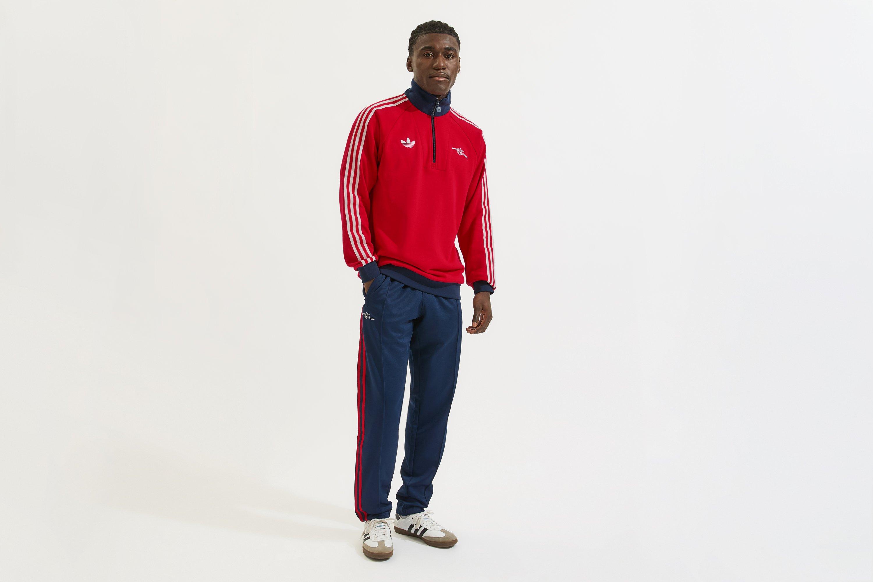 Arsenal adidas 25/26 Originals Half Zip Top | Official Online Store