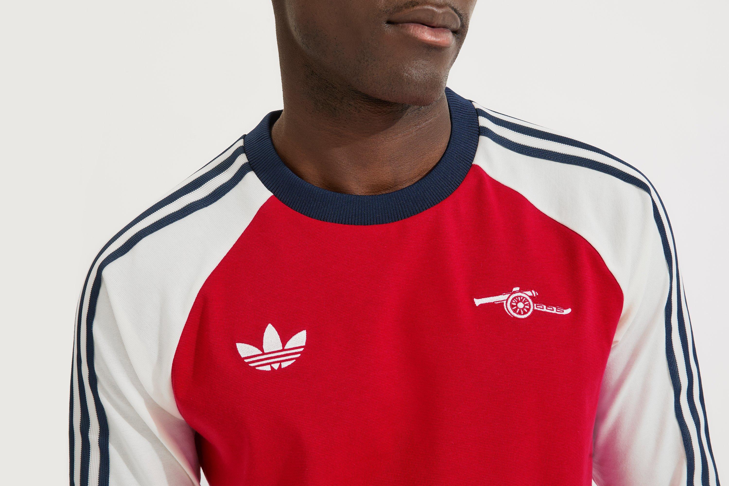 Arsenal adidas 25/26 Originals Long Sleeve T-Shirt | Official