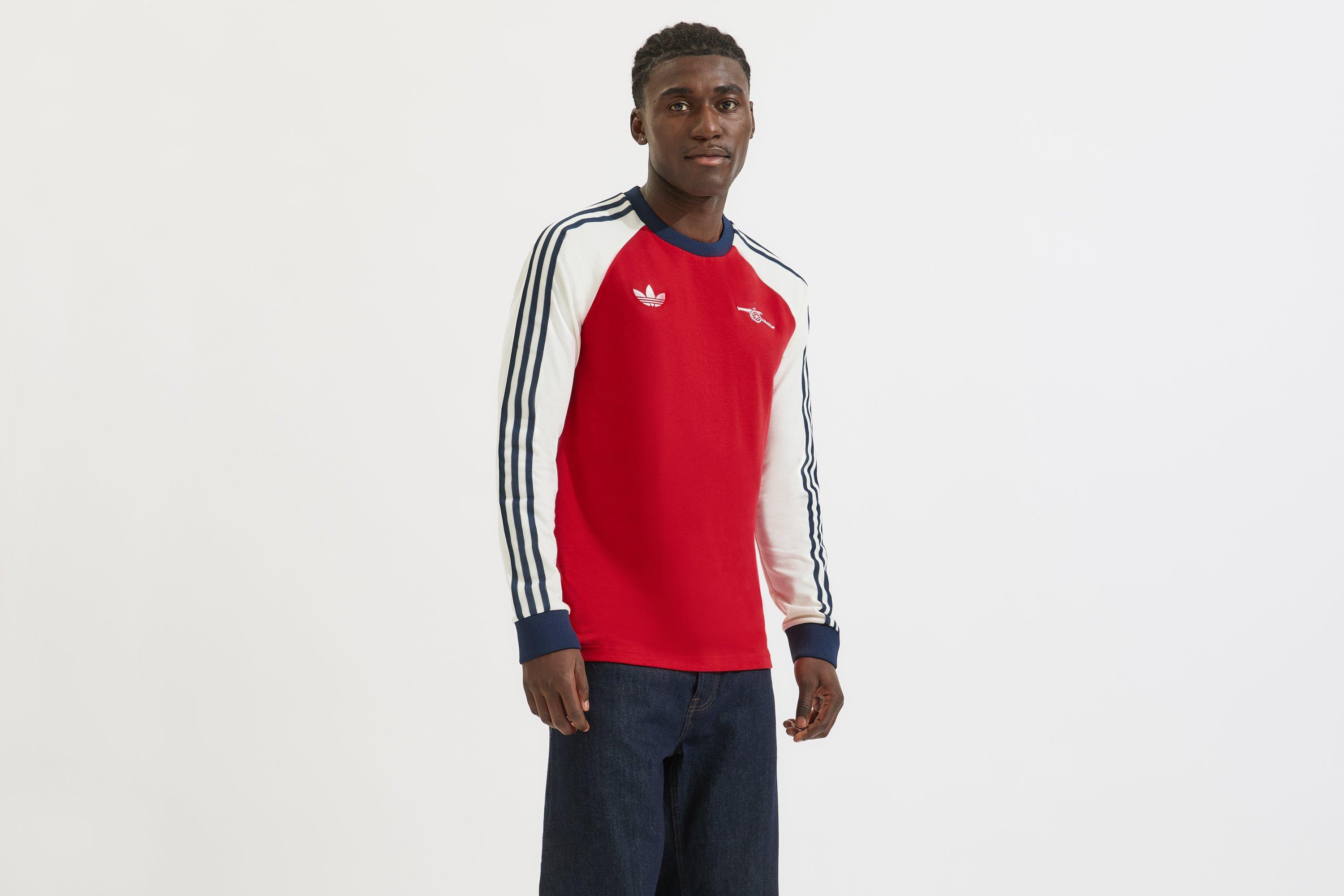 Arsenal adidas 25/26 Originals Long Sleeve T-Shirt | Official