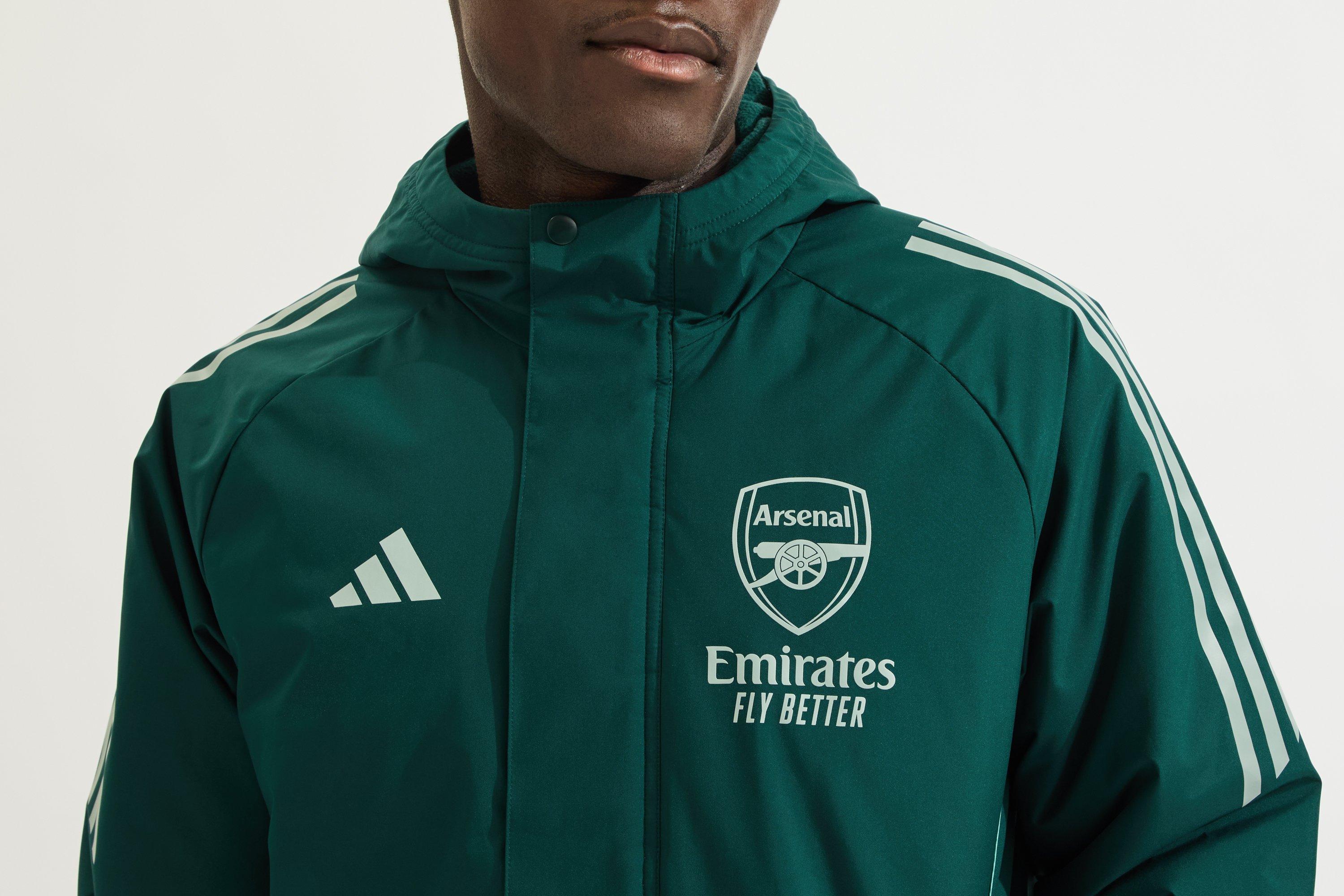 Arsenal adidas 25/26 Stadium Parka | Official Online Store